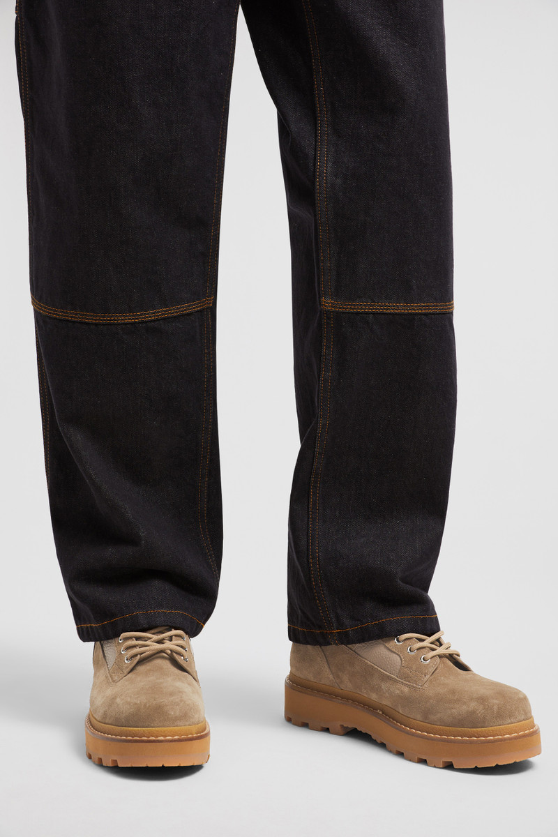 Moncler Peka Camp Suede & Leather Lace-Up Boots outlook