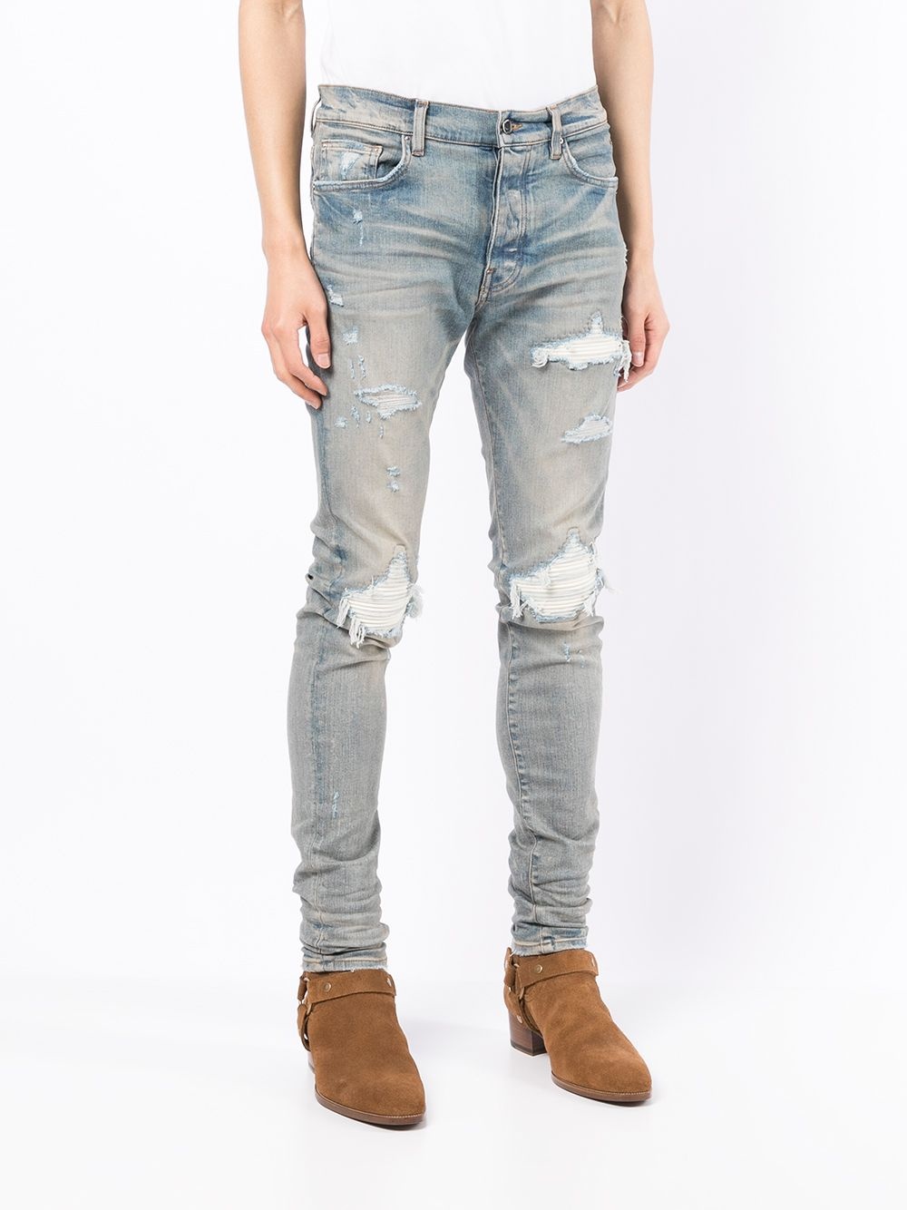 Ultra Suede denim jeans - 3