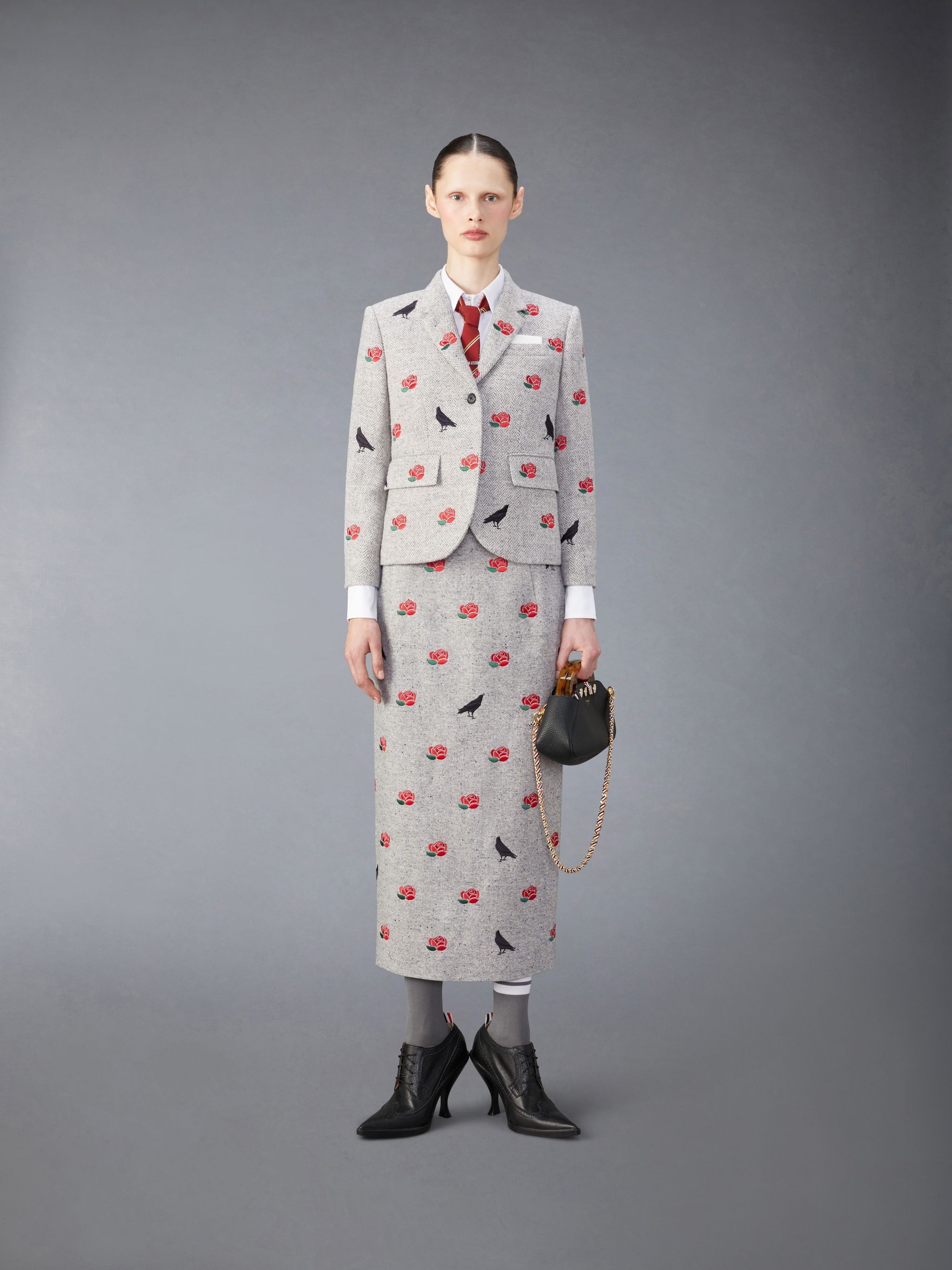 Wool Rose and Raven Slim Fit Sport Coat - 3