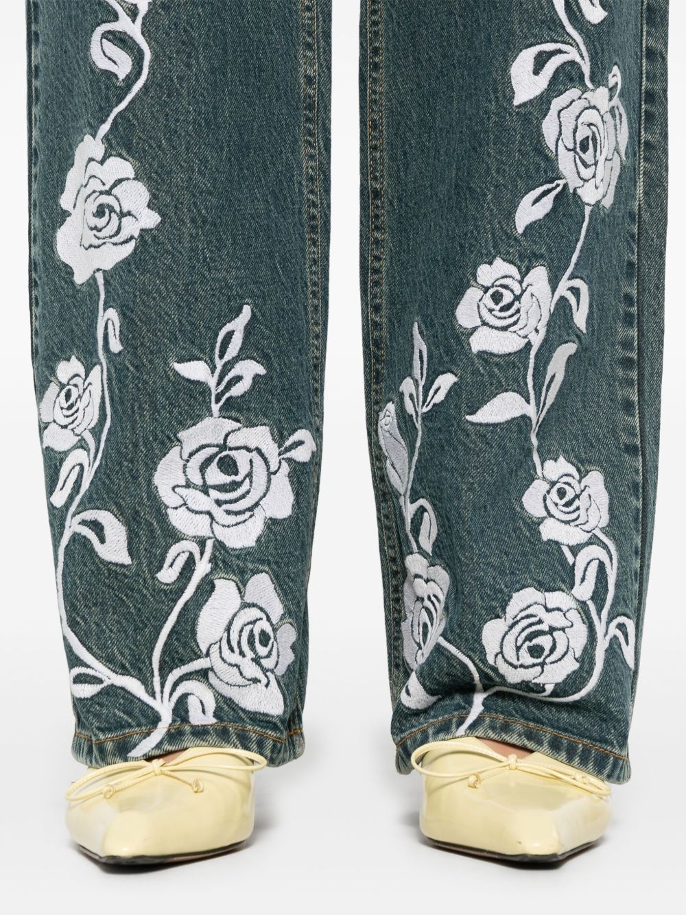 straight-leg jeans - 5