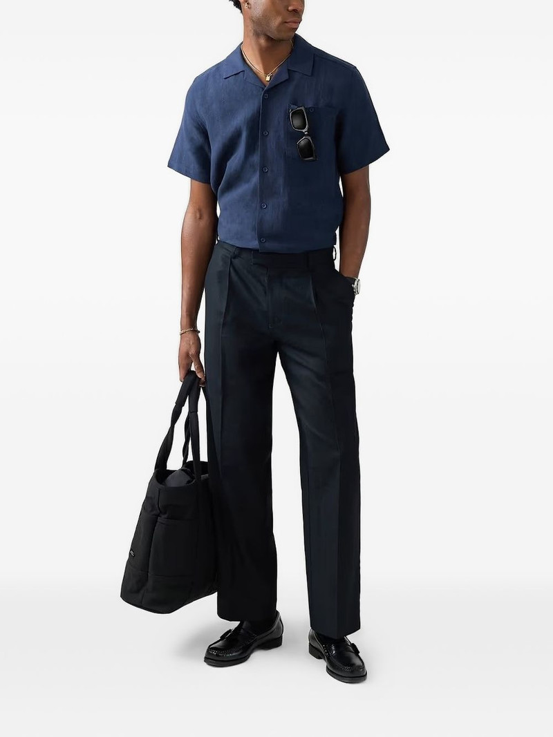 PERCIVAL camp-collar pocket shirt outlook