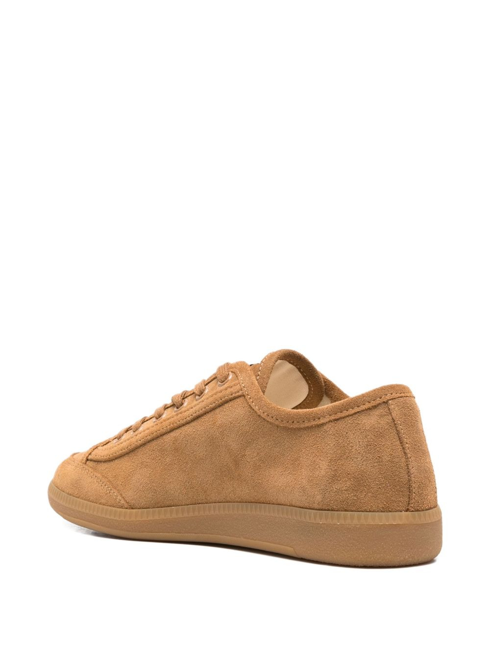 suede lace-up sneakers - 3