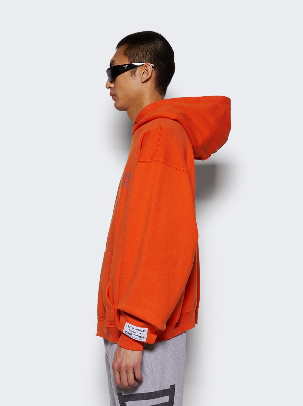 90s Gd Logo Hoodie Tomato Red - 3