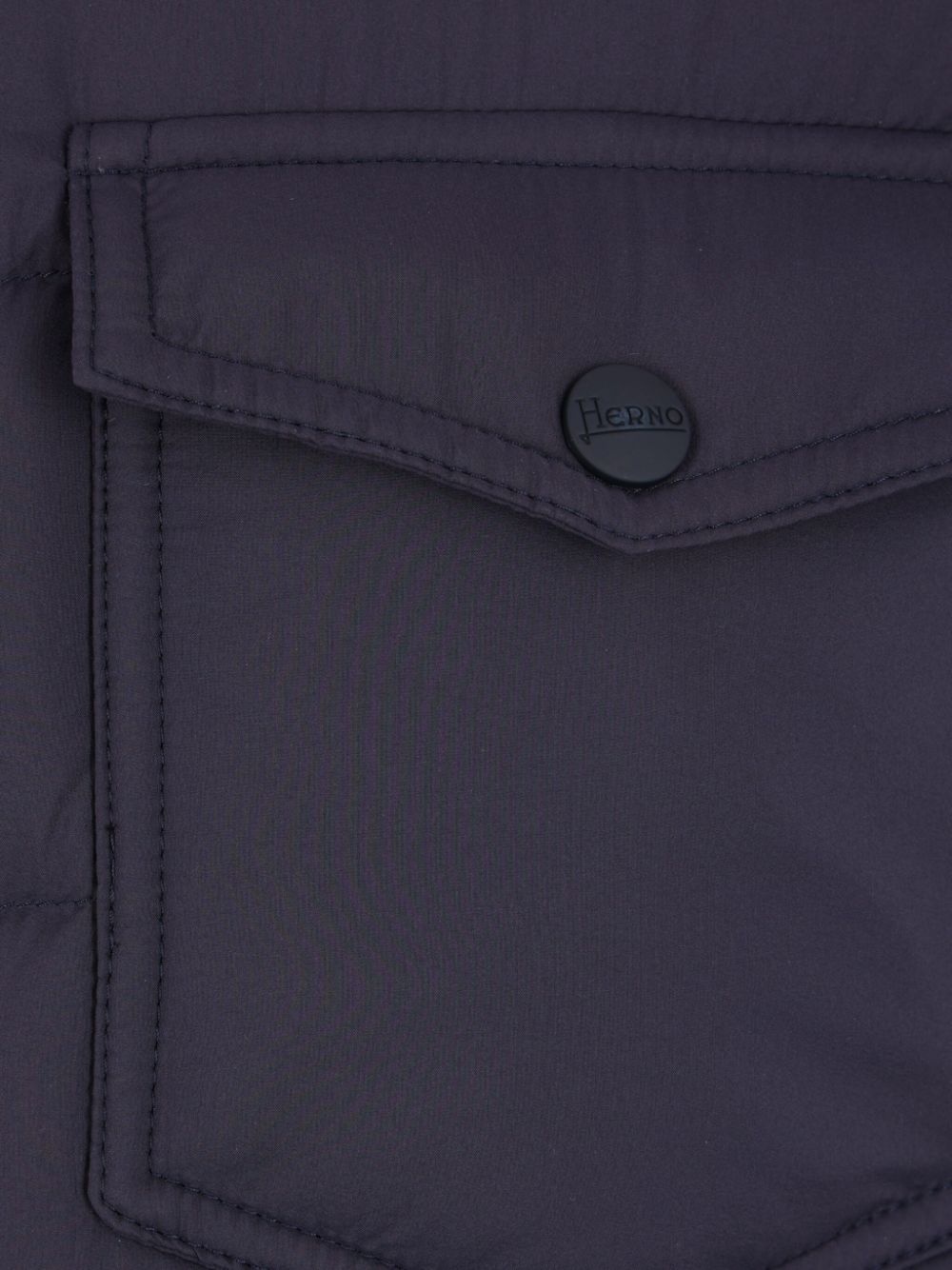 classic-collar down jacket - 3