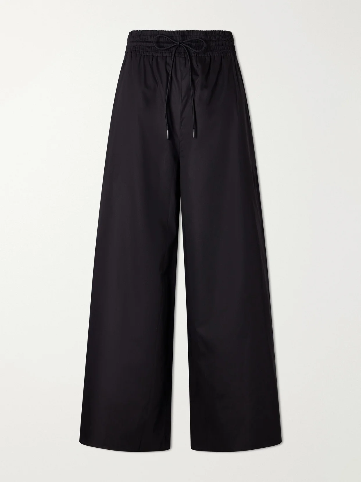 Cotton Wide-leg Pants - 1