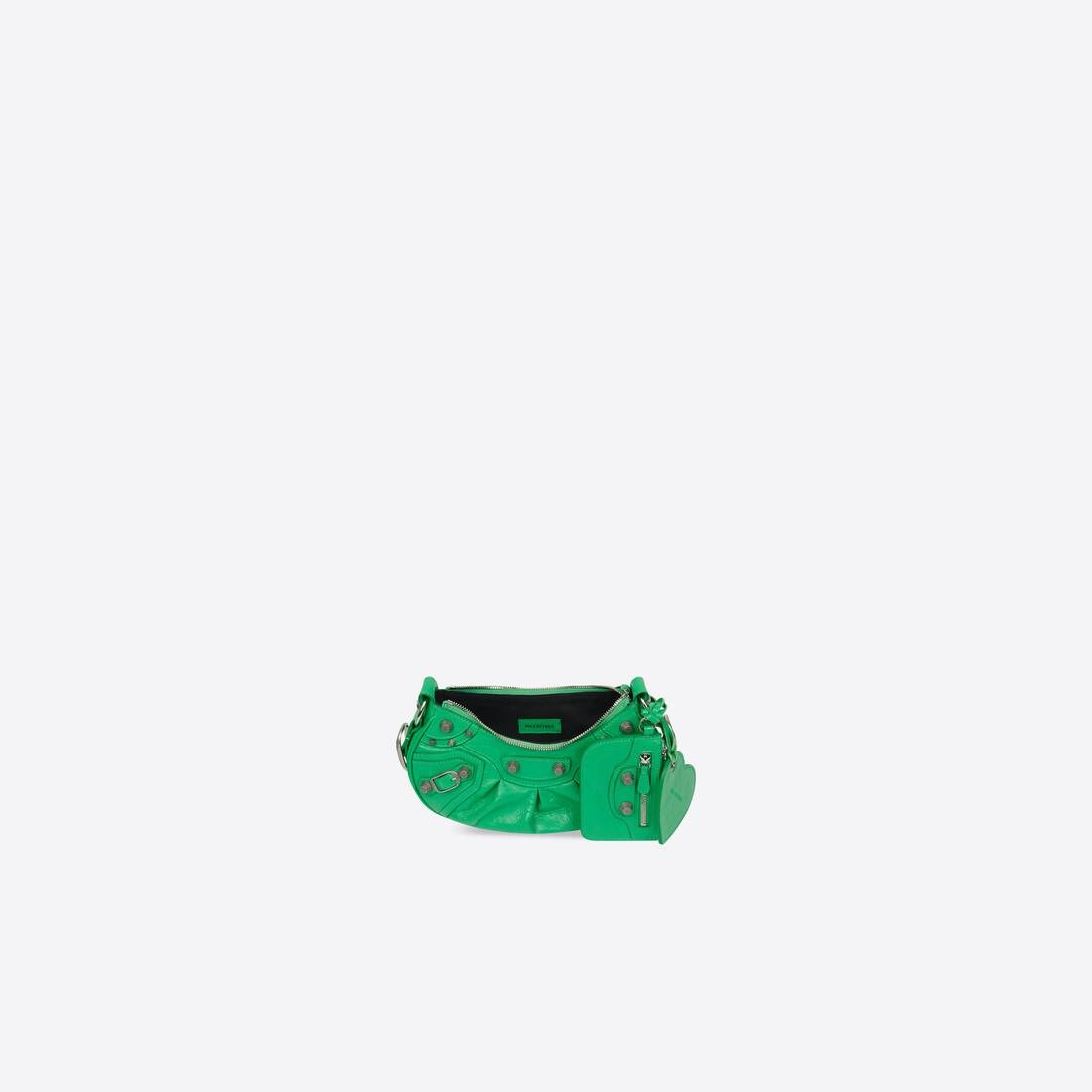 Women's Le Cagole Xs Shoulder Bag in Green - 4