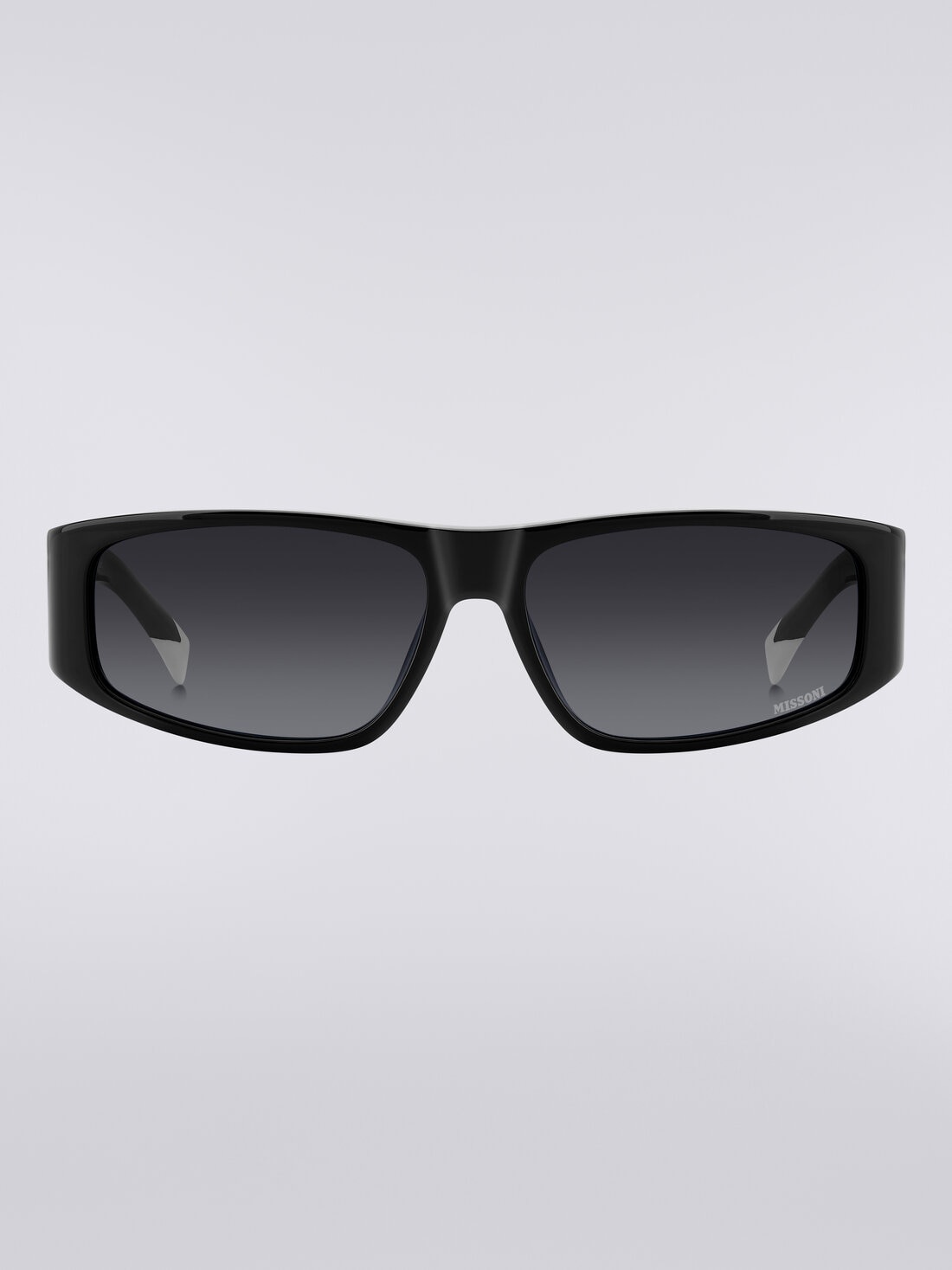 Square acetate sunglasses - 1