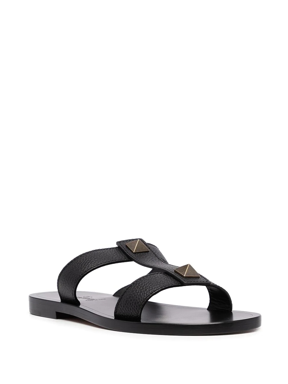 Rockstud-embellished sandals - 2