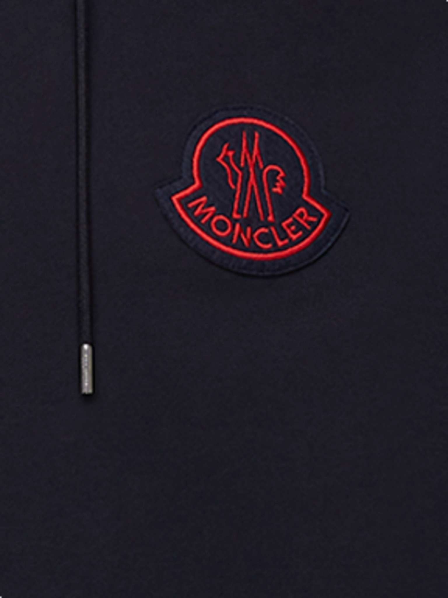 2 Moncler 1952 Logo-Appliquéd Cotton-Jersey Zip-Up Hoodie - 2