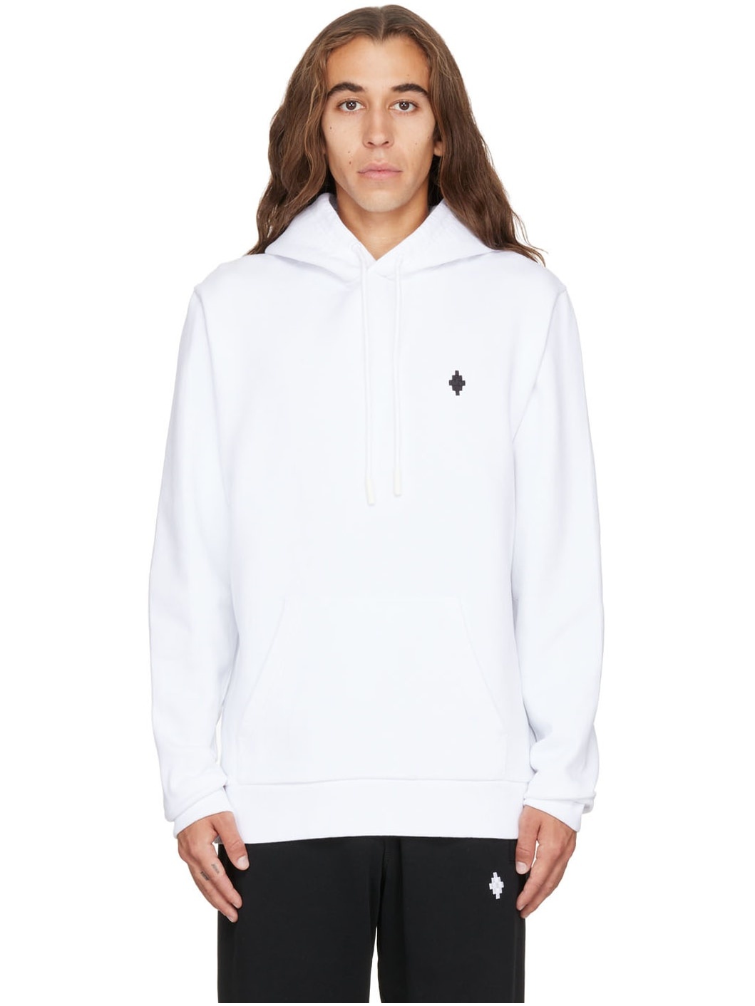 White Cross Hoodie - 1