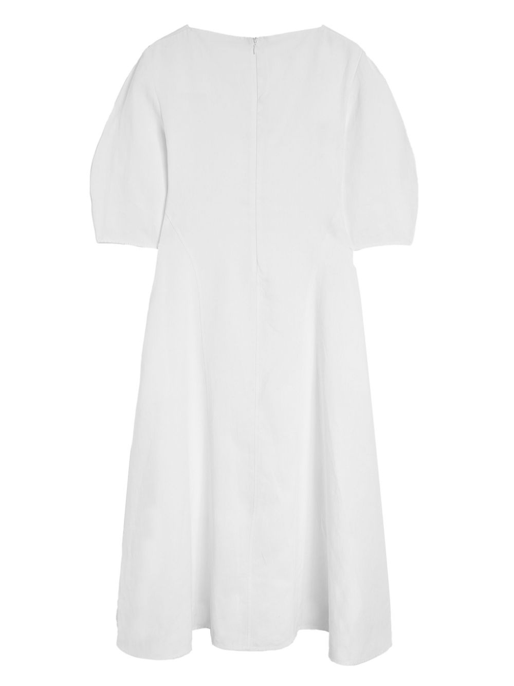 puff-sleeves dress - 5