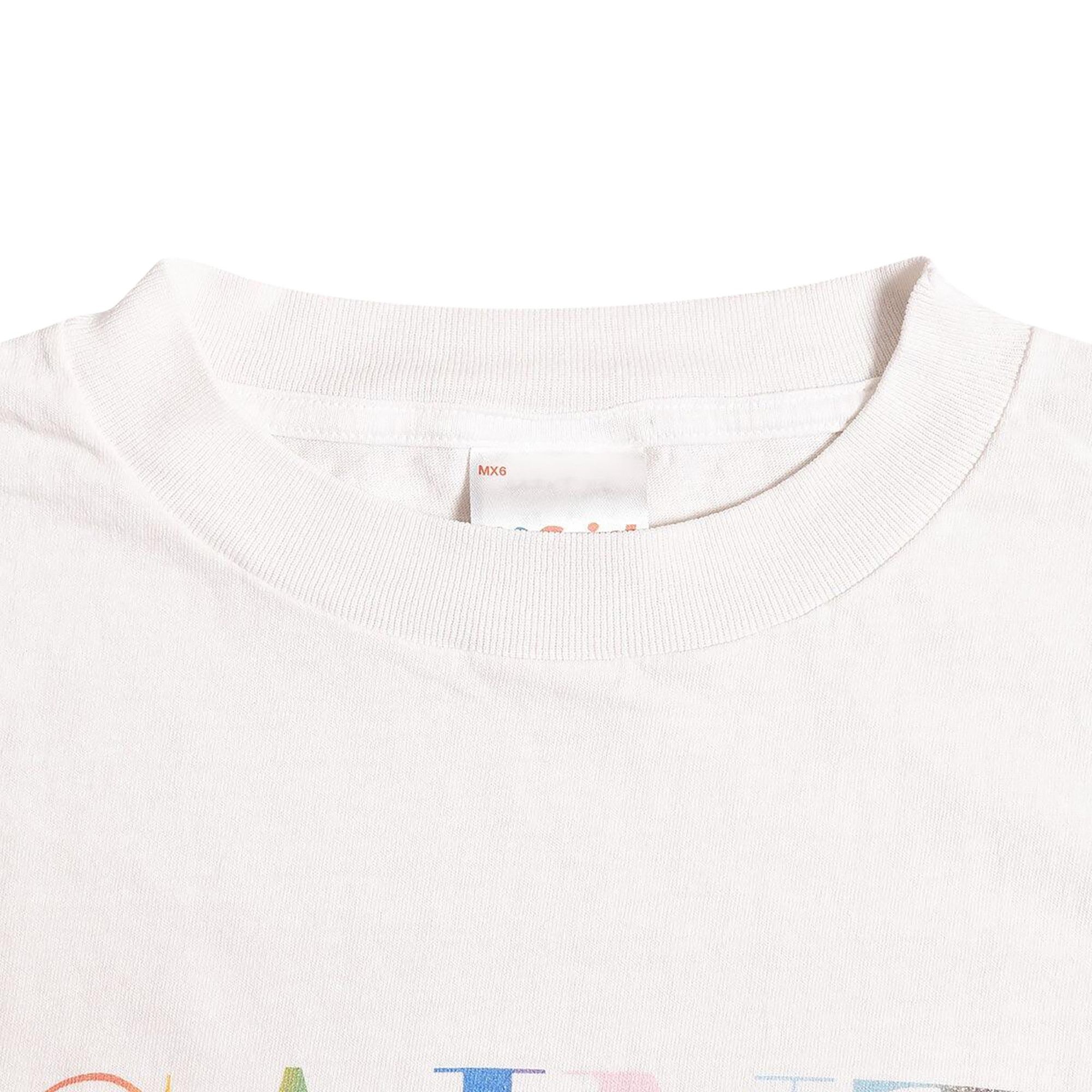 SAINT Mxxxxxx Rainbow Saint Short-Sleeve T-Shirt 'White' - 3