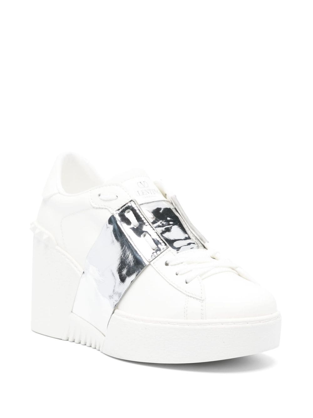 Open Disco 85mm leather sneakers - 2