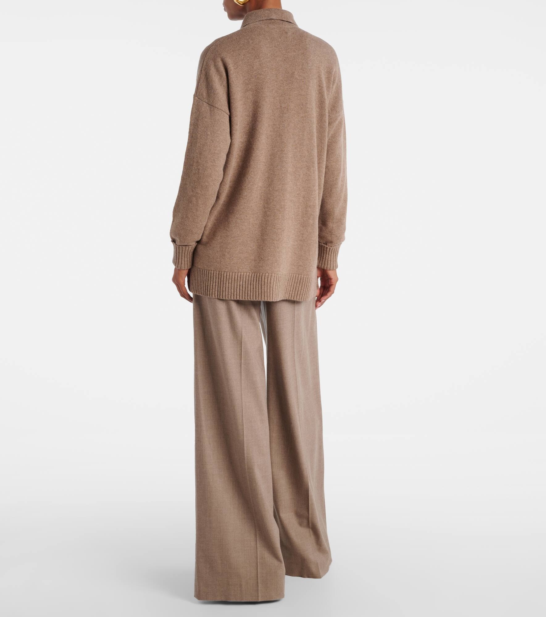 Bull oversized cashmere cardigan - 3