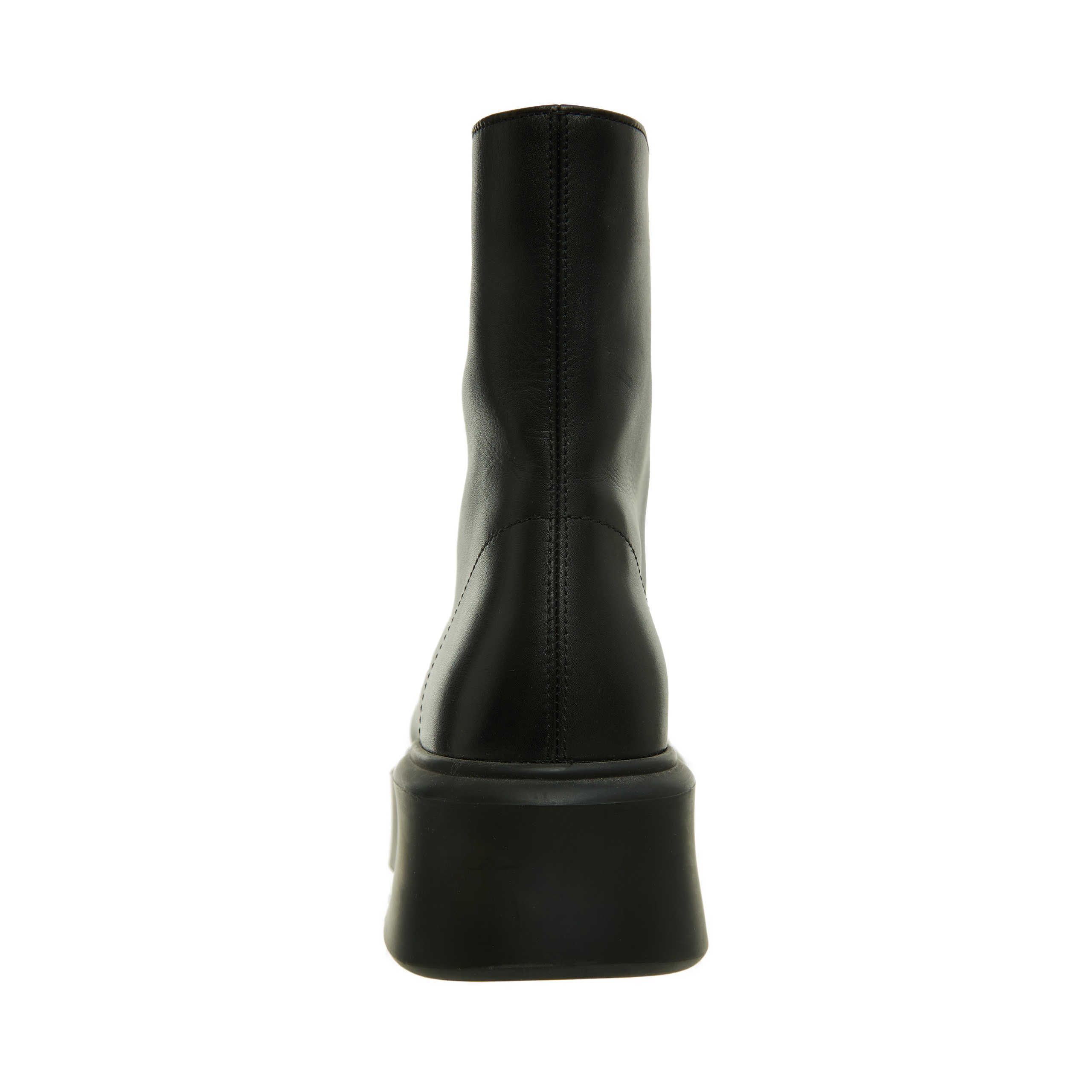LEATHER BOOTS WITH ZIPPER - 4