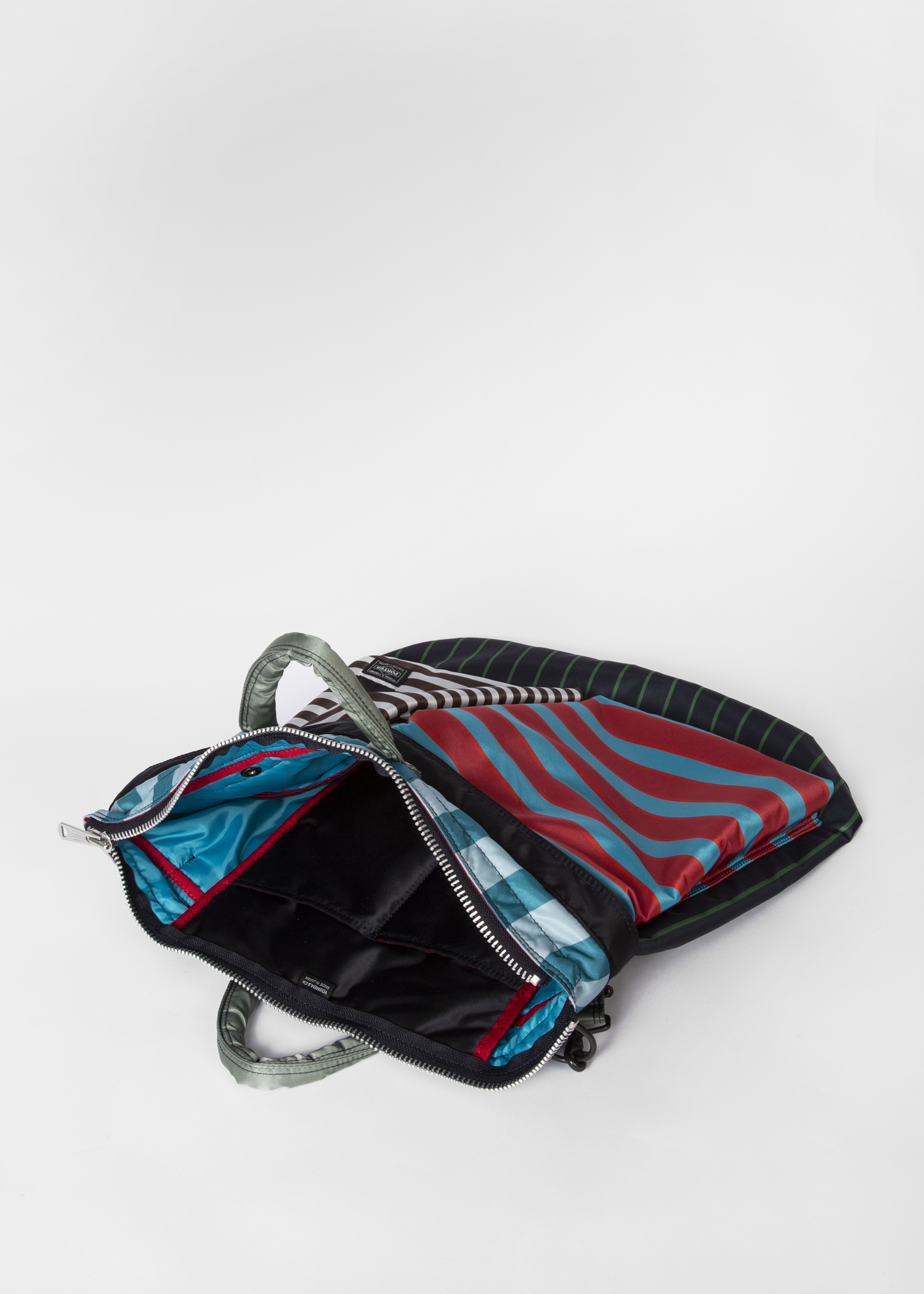 Mixed Stripe Helmet Shoulder Bag - Paul Smith + PORTER - 5