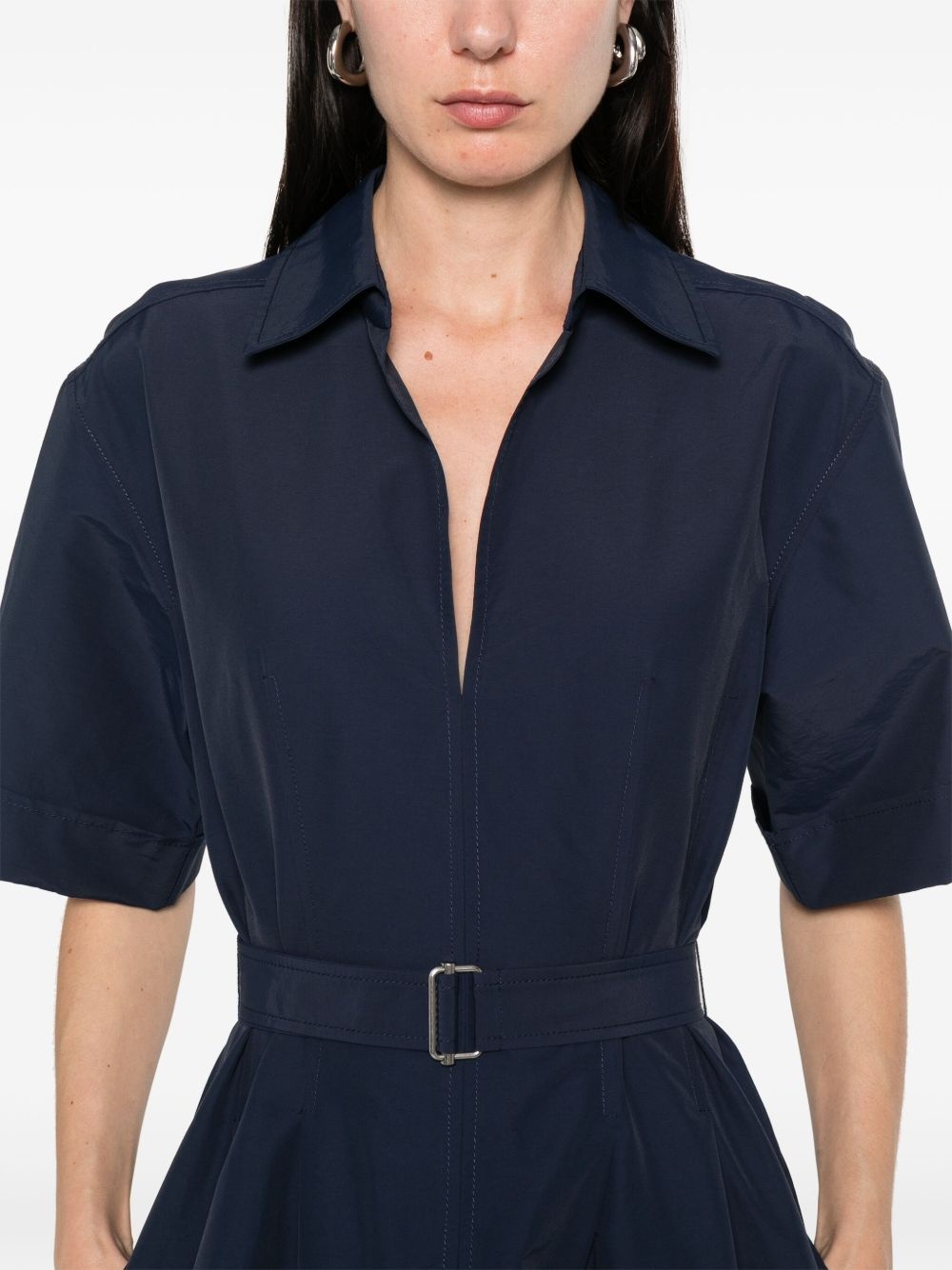 belted midi dress - 5