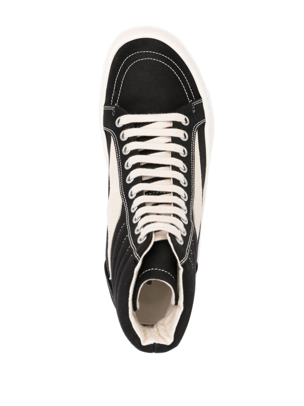 High Vintage cotton sneakers - 4