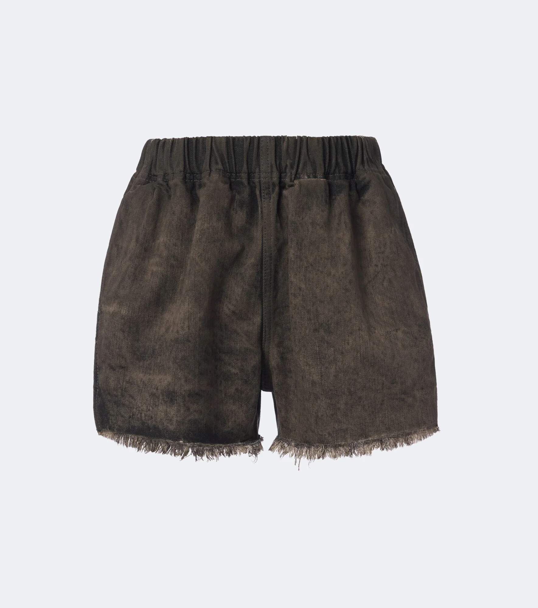 Distressed denim shorts - 1