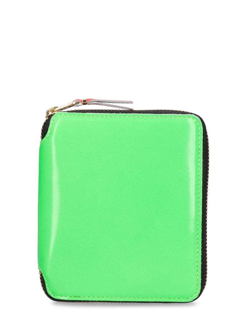 Super Fluo leather wallet - 1
