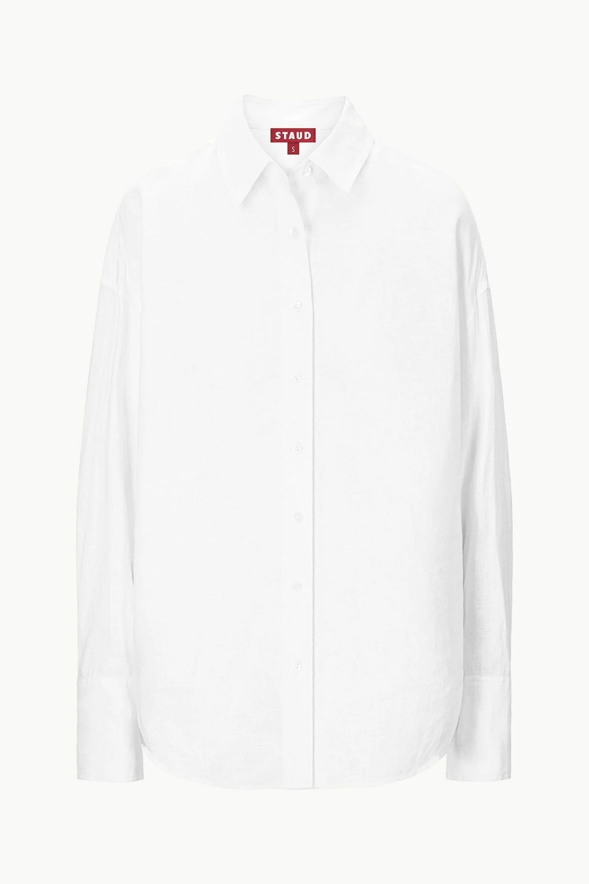 STAUD COLTON SHIRT WHITE - 1
