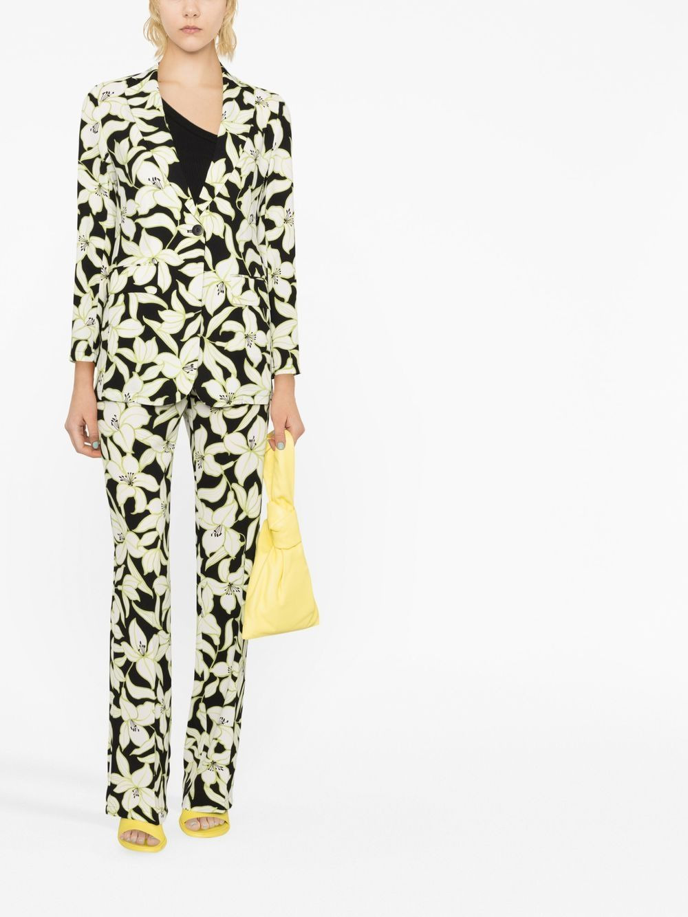 Studio floral-print blazer - 2
