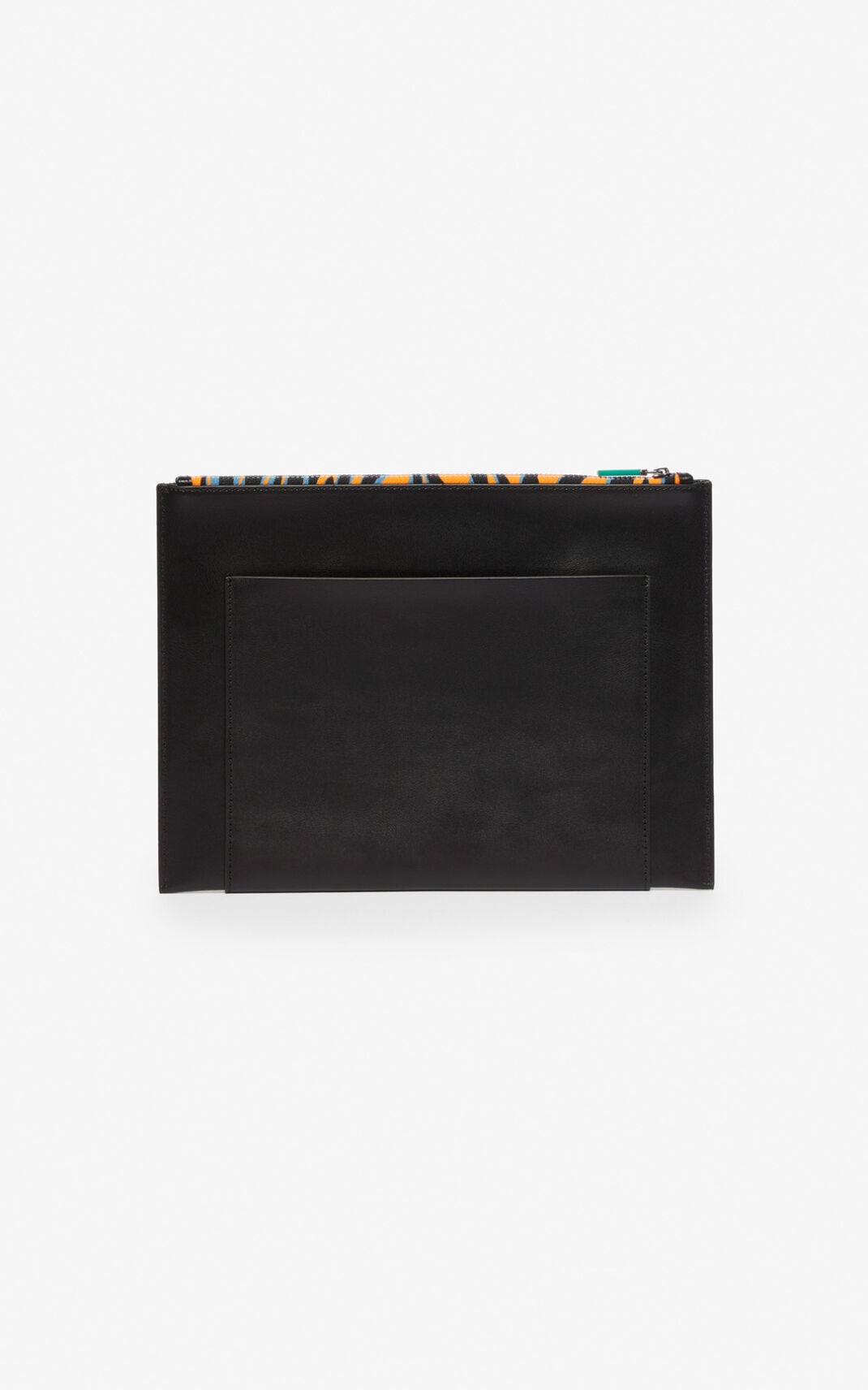 'Tiny Tiger' A4 leather clutch - 2