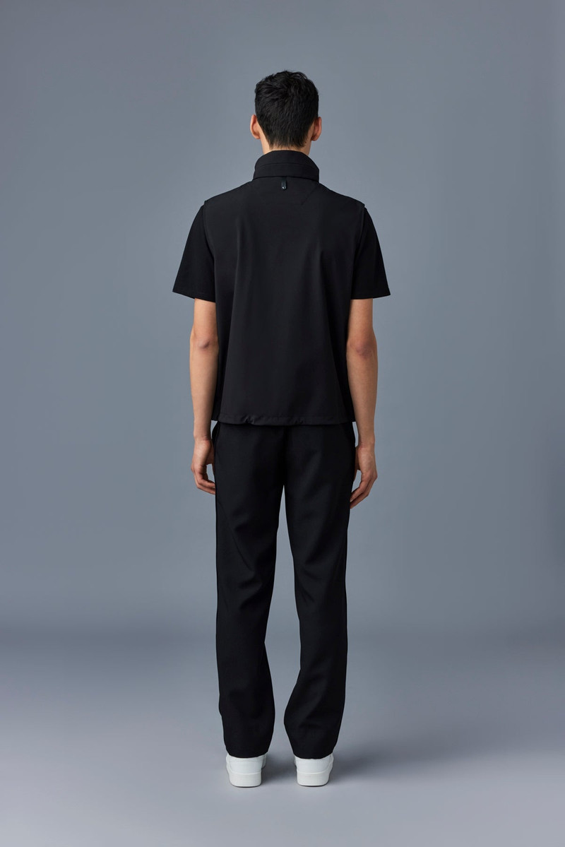 HANK Flex tech down vest with packable hood 4