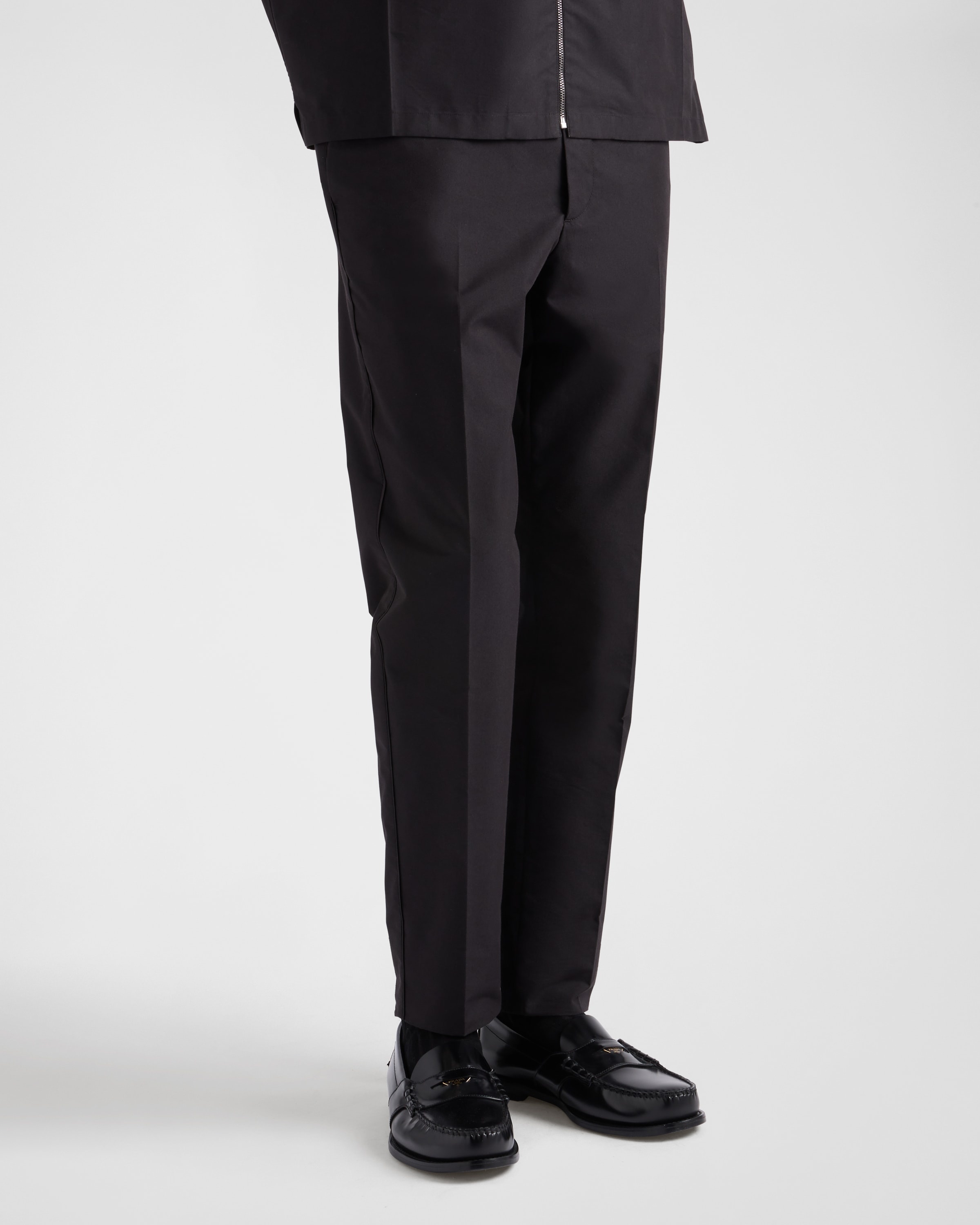 Technical cotton trousers - 3