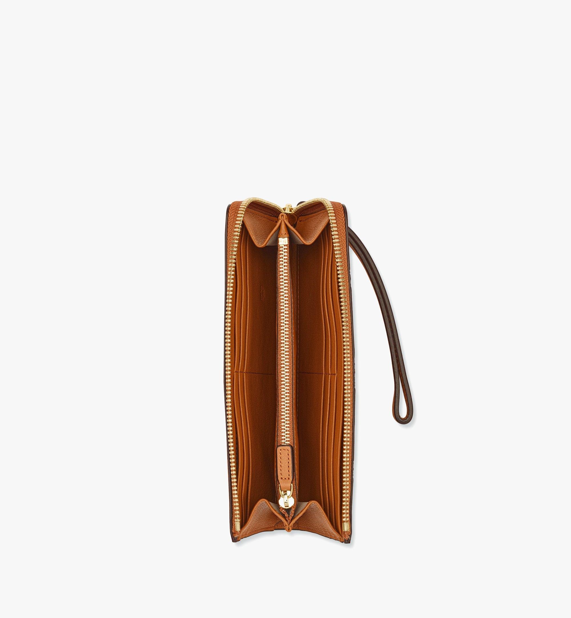 Aren Zip Around Wallet in Monogram Leather - 2