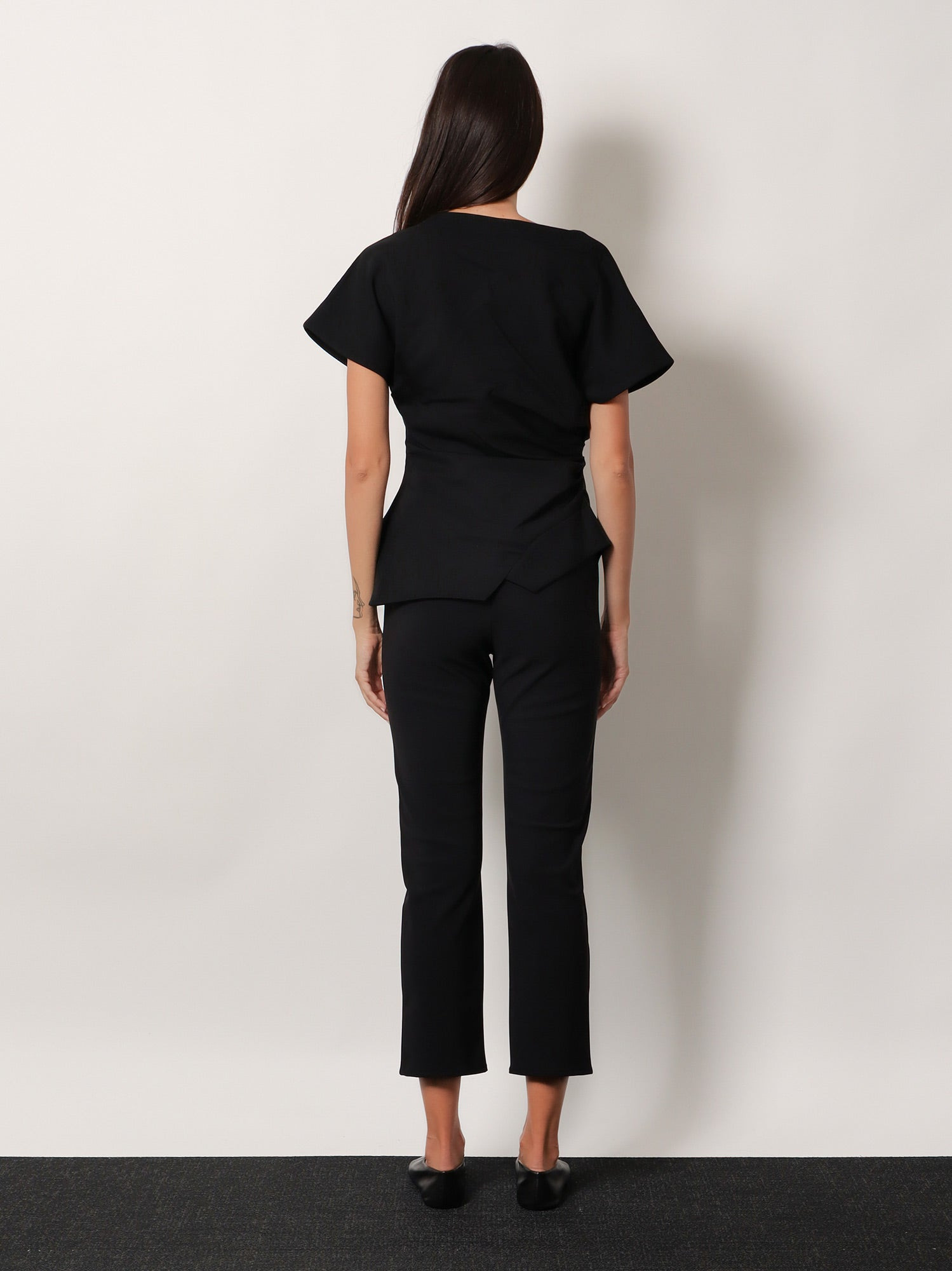 Asymmetrical Viscose Top - 3
