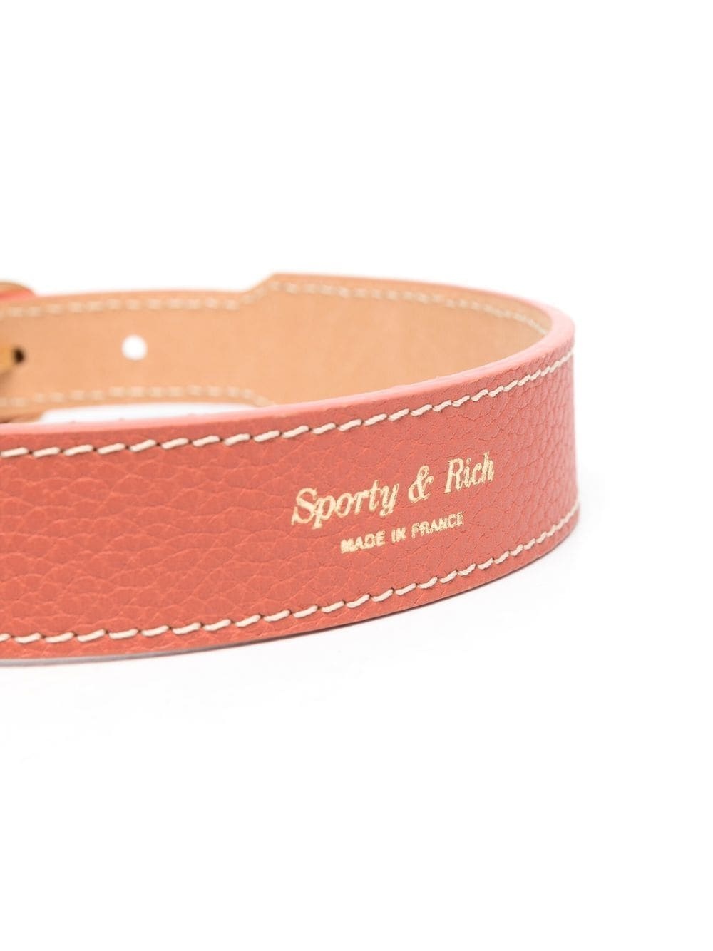 leather pet collar - 2