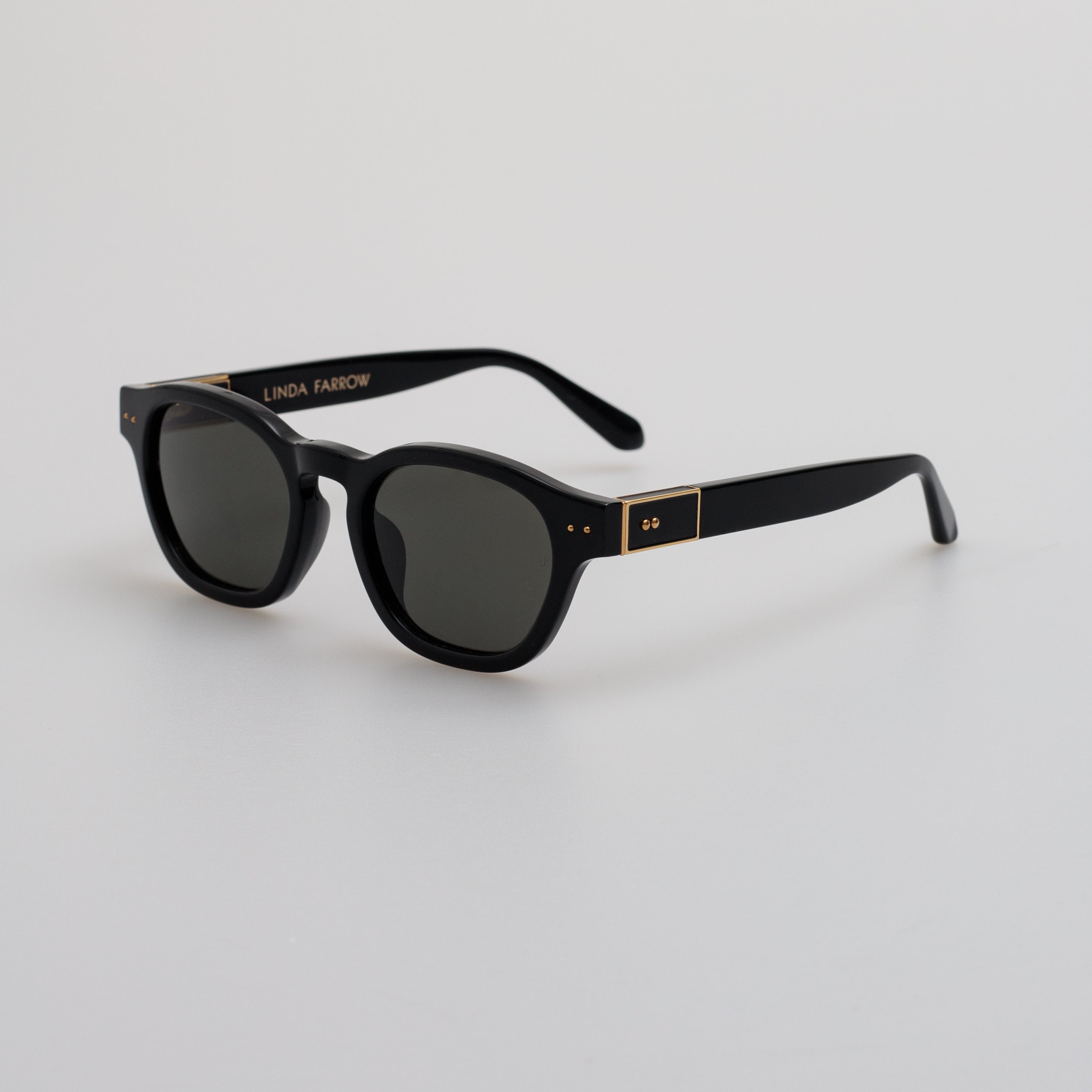 Talbot Sunglasses in Black - 2