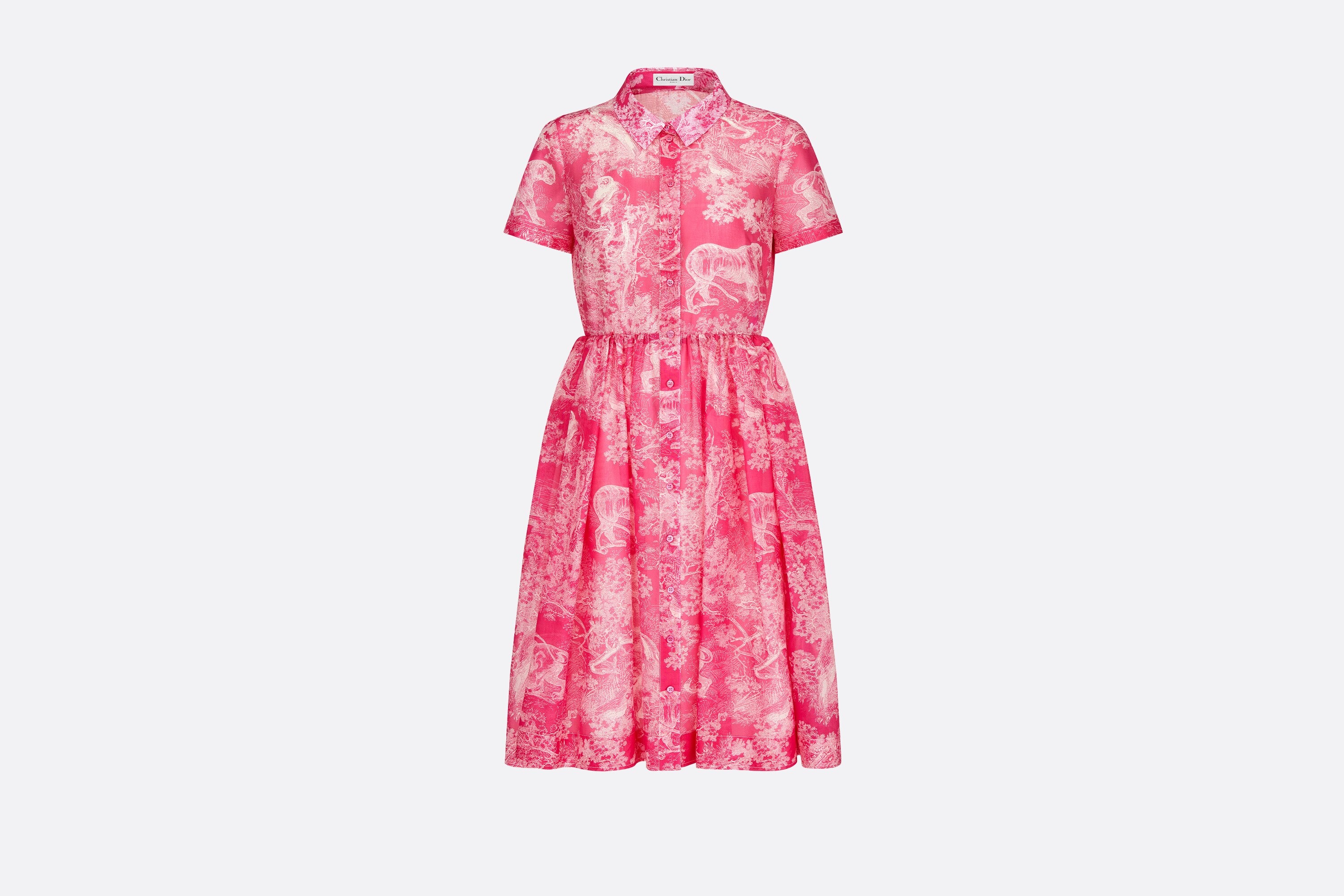Dior Dioriviera Mid-Length Shirt Dress - 241R81A3846_X4856 | REVERSIBLE