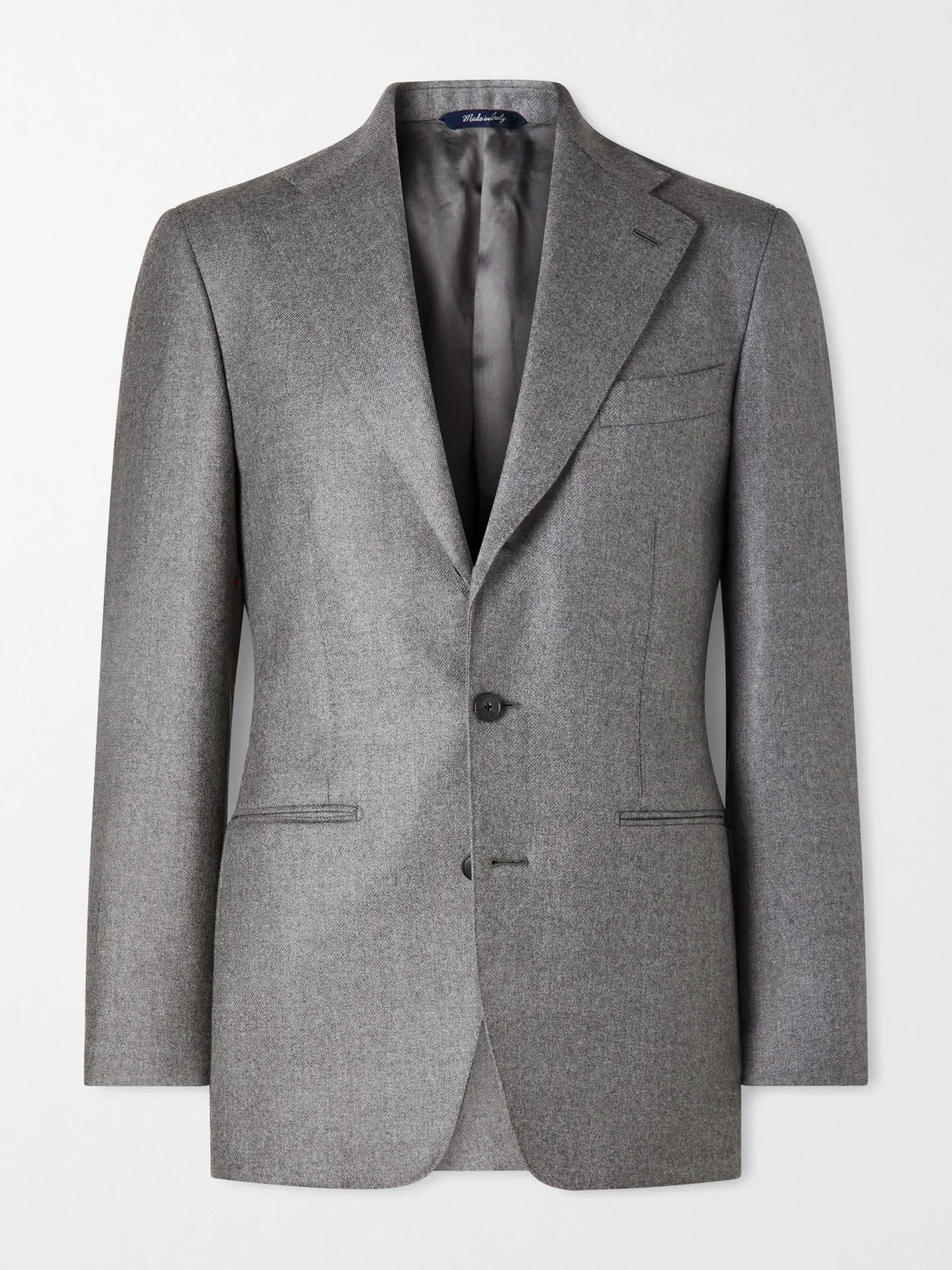 Wool Twill Suit Jacket - 1