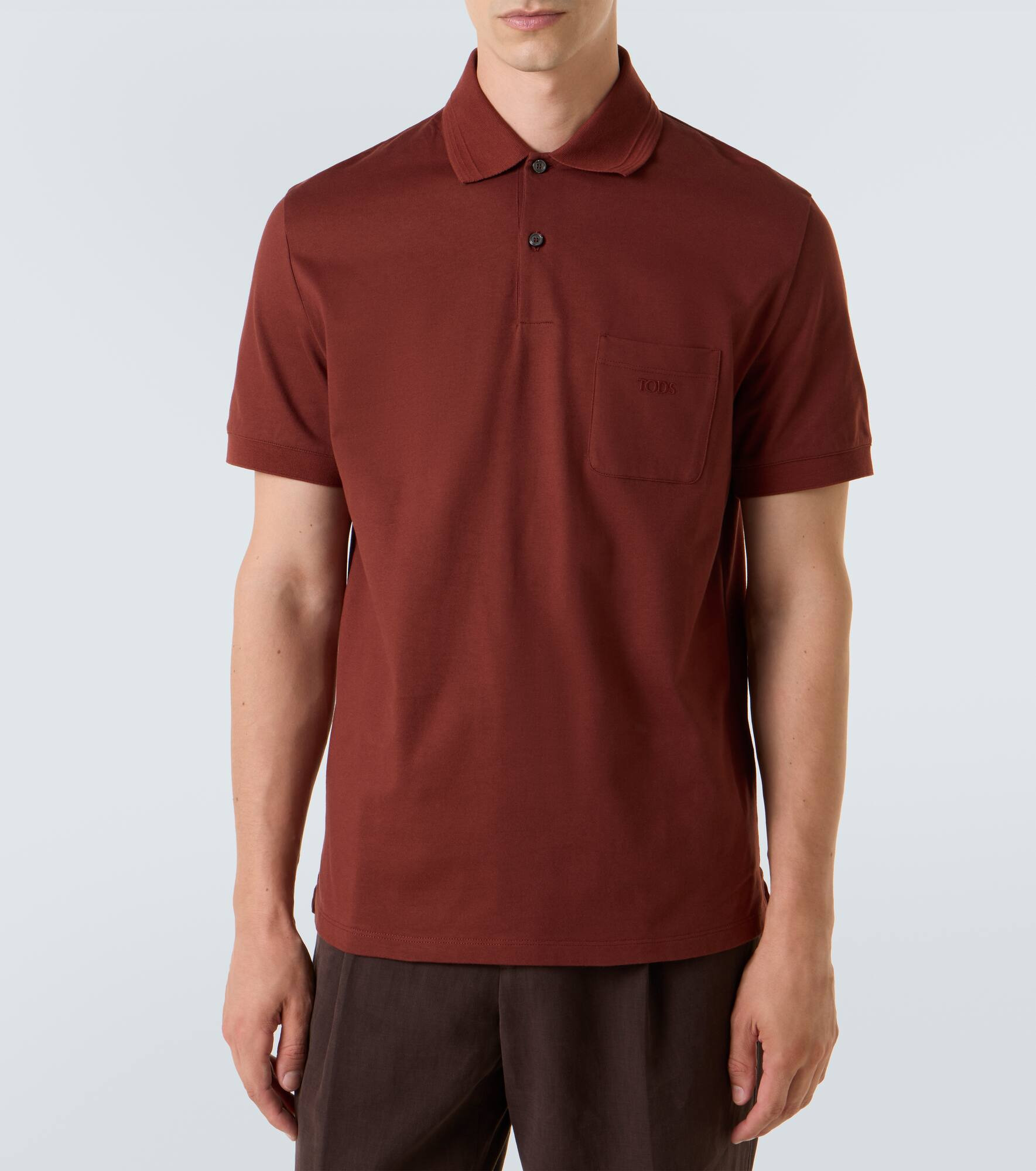 Logo cotton polo shirt - 3