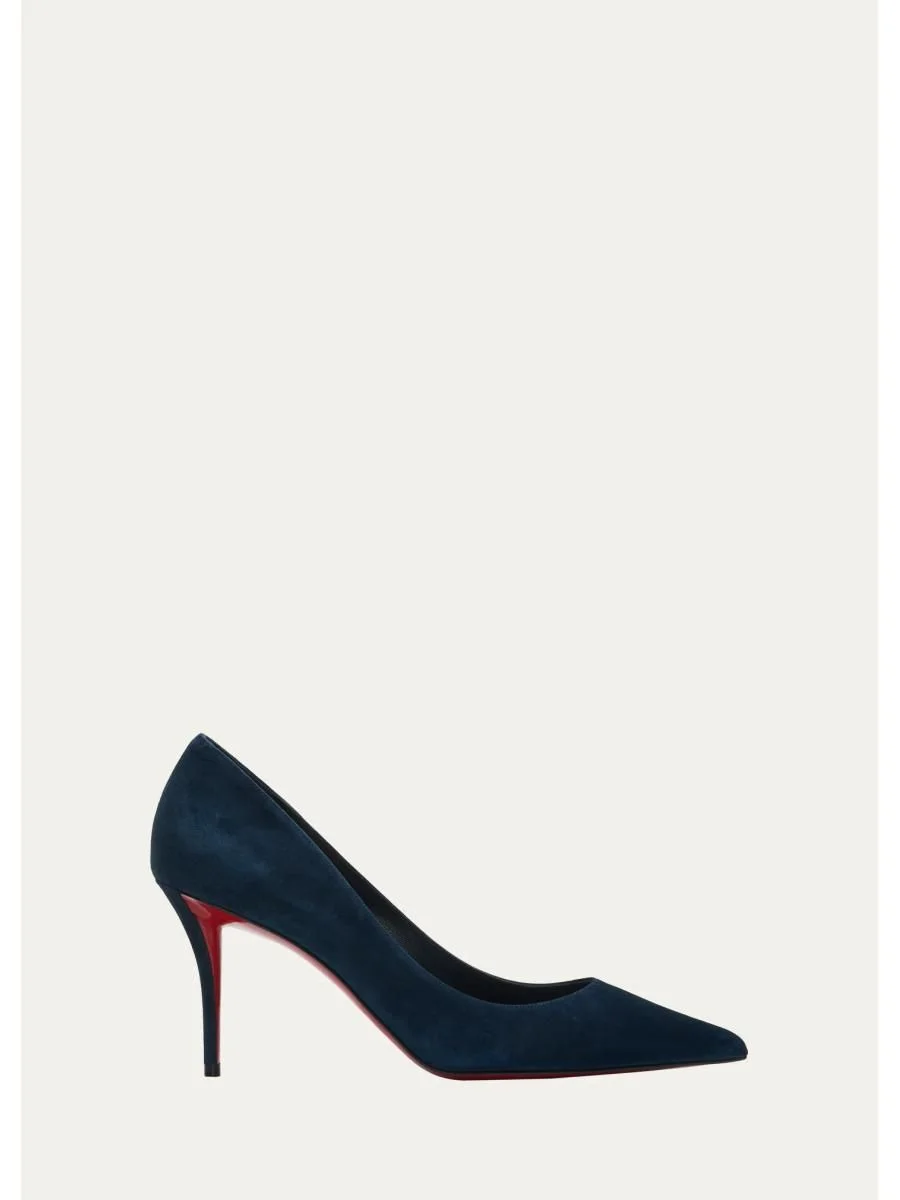 80mm Miss Z Suede Pumps - 1