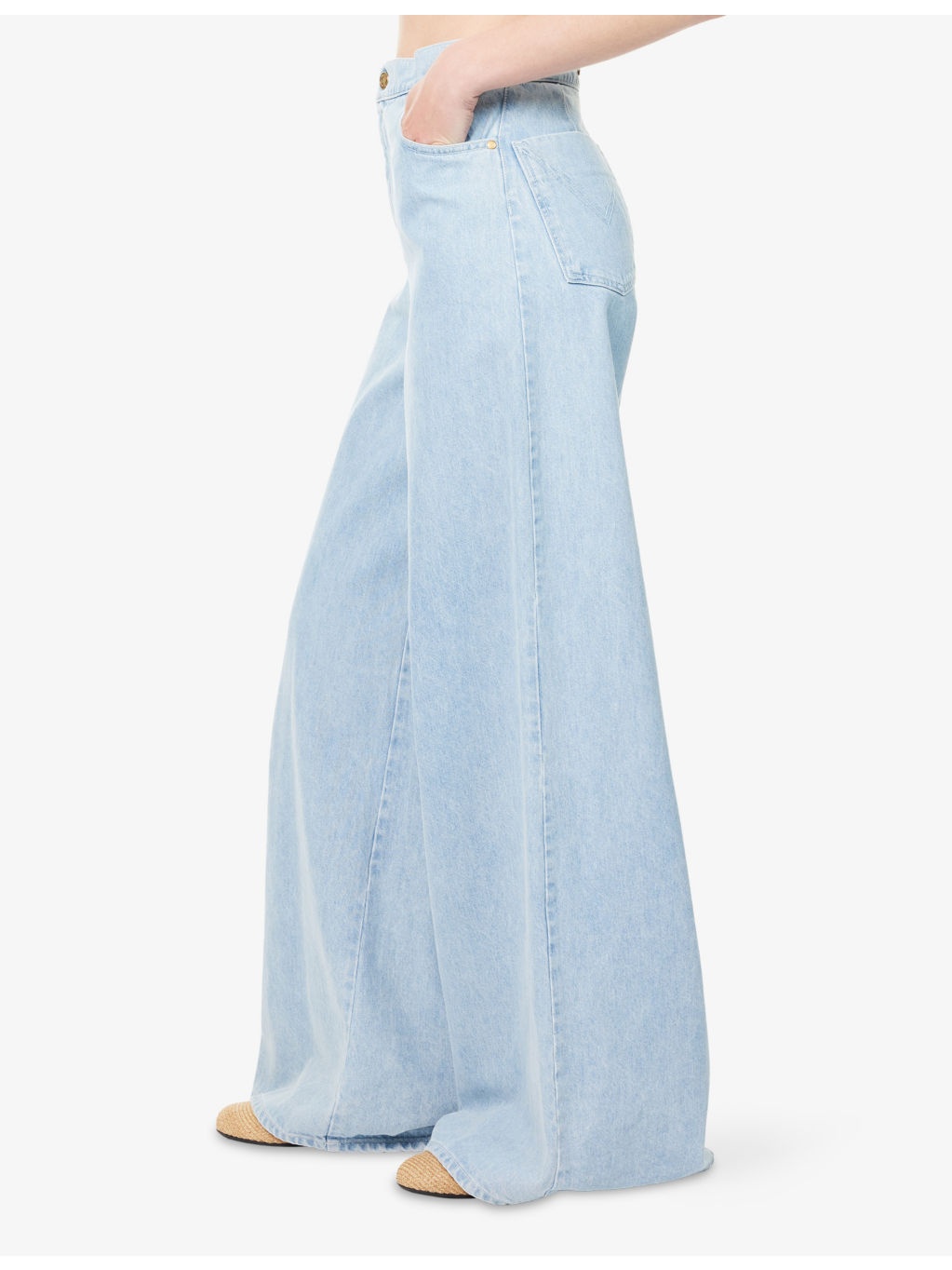 Affari Wide-Leg Denim Jeans - 3