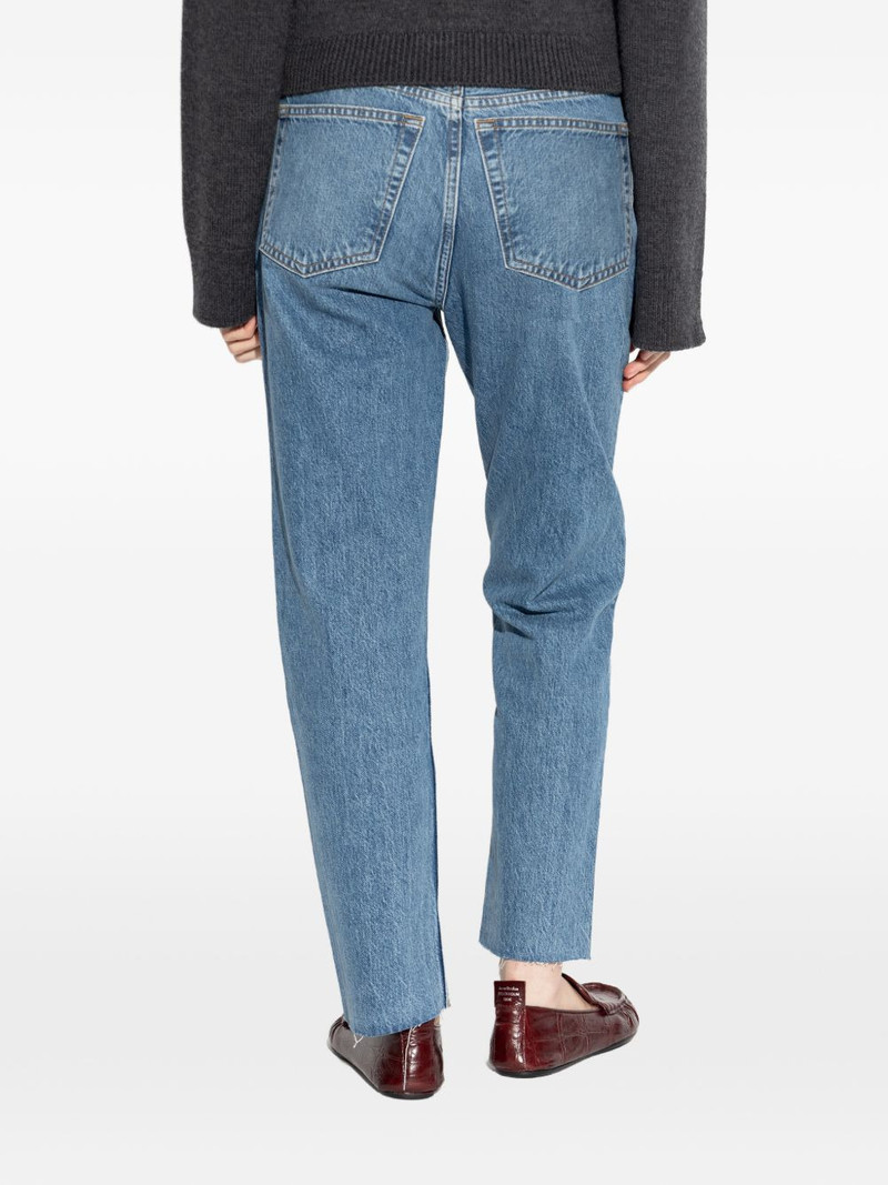 Stove Pipe washed-effect jeans 4