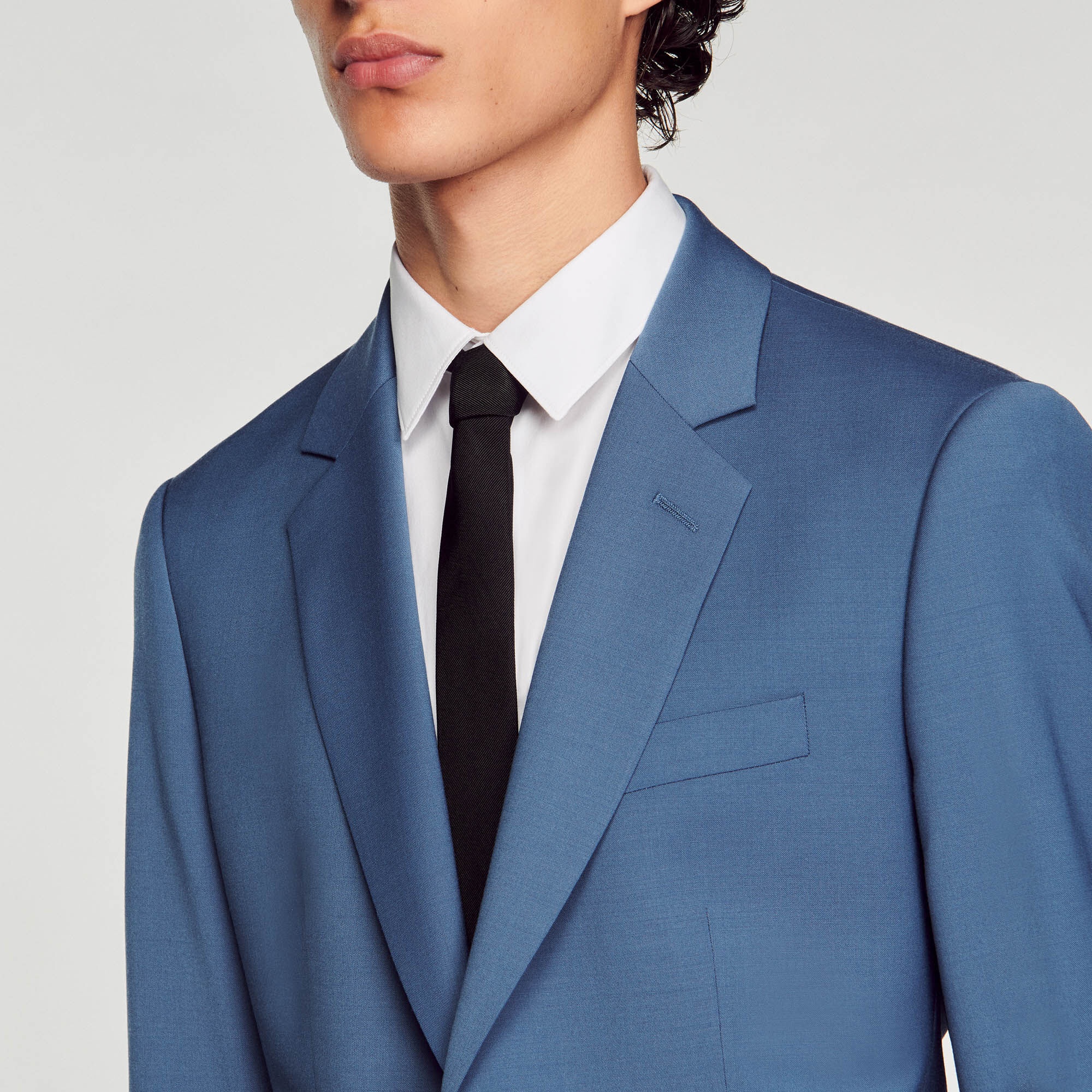 WOOL SUIT JACKET - 4