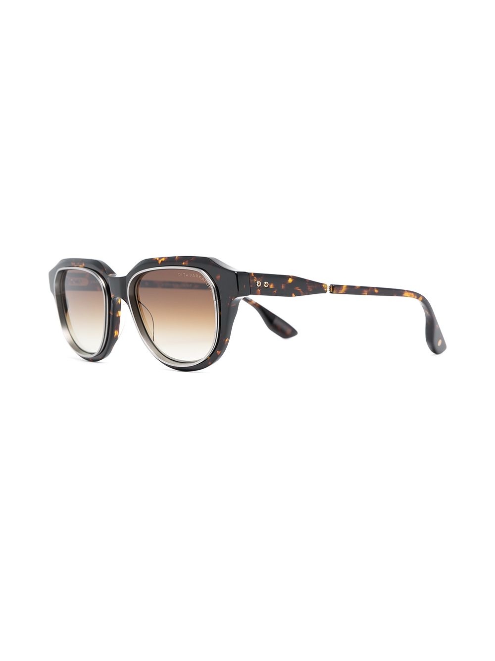 gold-rimmed tortoiseshell frames - 2