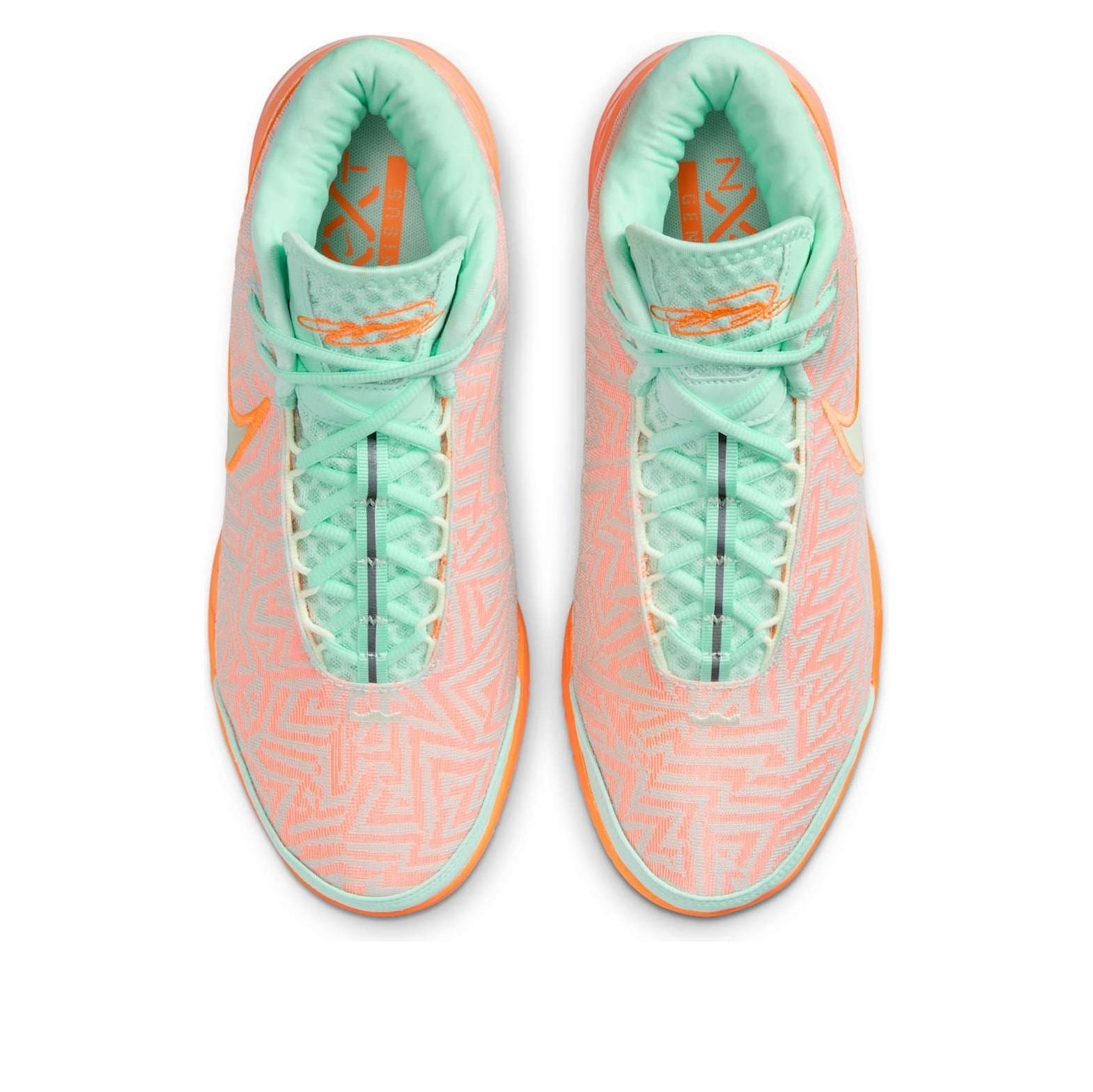 Nike Zoom LeBron NXXT Genisus EP 'Mint Foam Bright Citrus' HF0711-301 - 4