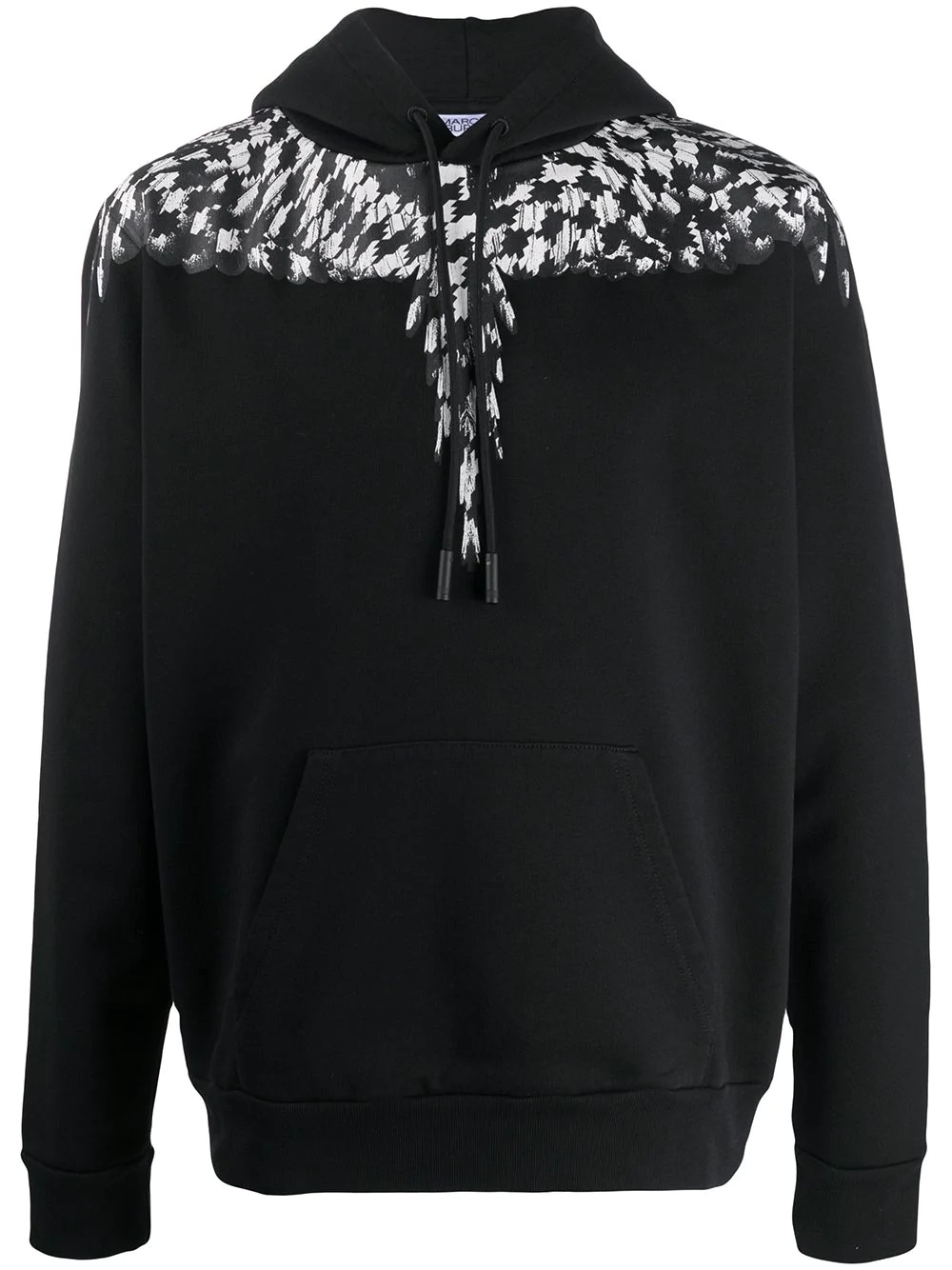 wing print hoodie - 1