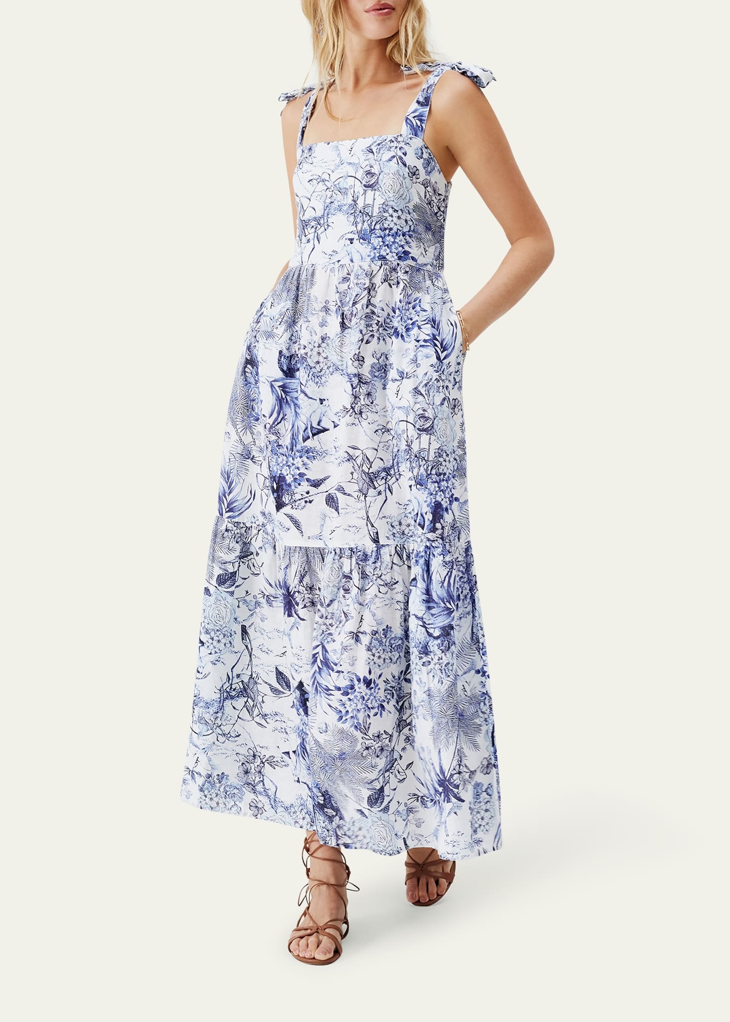 Posie Tiered Maxi Dress - 2