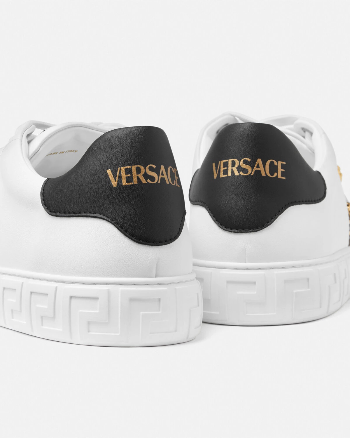 Studded Greca Sneakers - 6