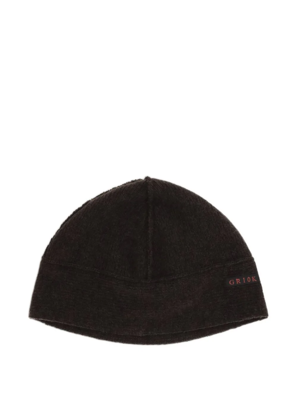 Felted Logo beanie hat - 1