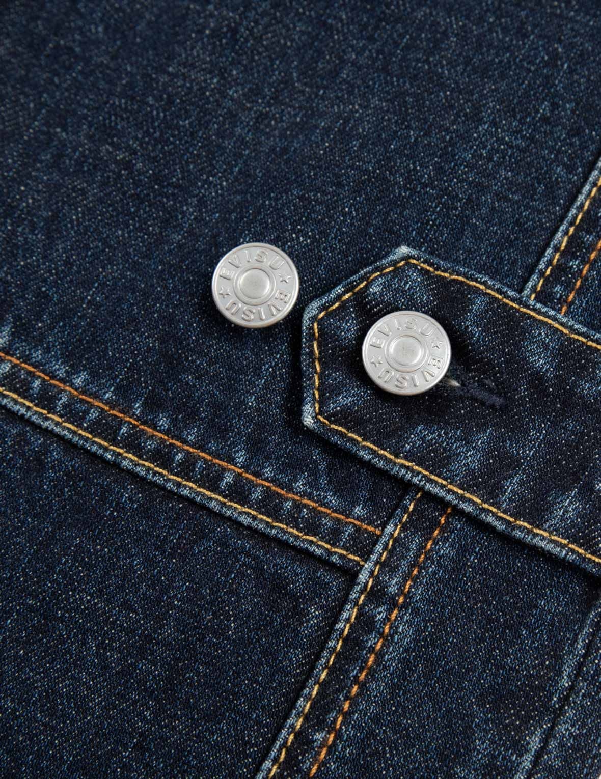 SEAGULL PRINT CARROT FIT DECONSTRUCTED SELVEDGE DENIM JEANS #2017 - 9