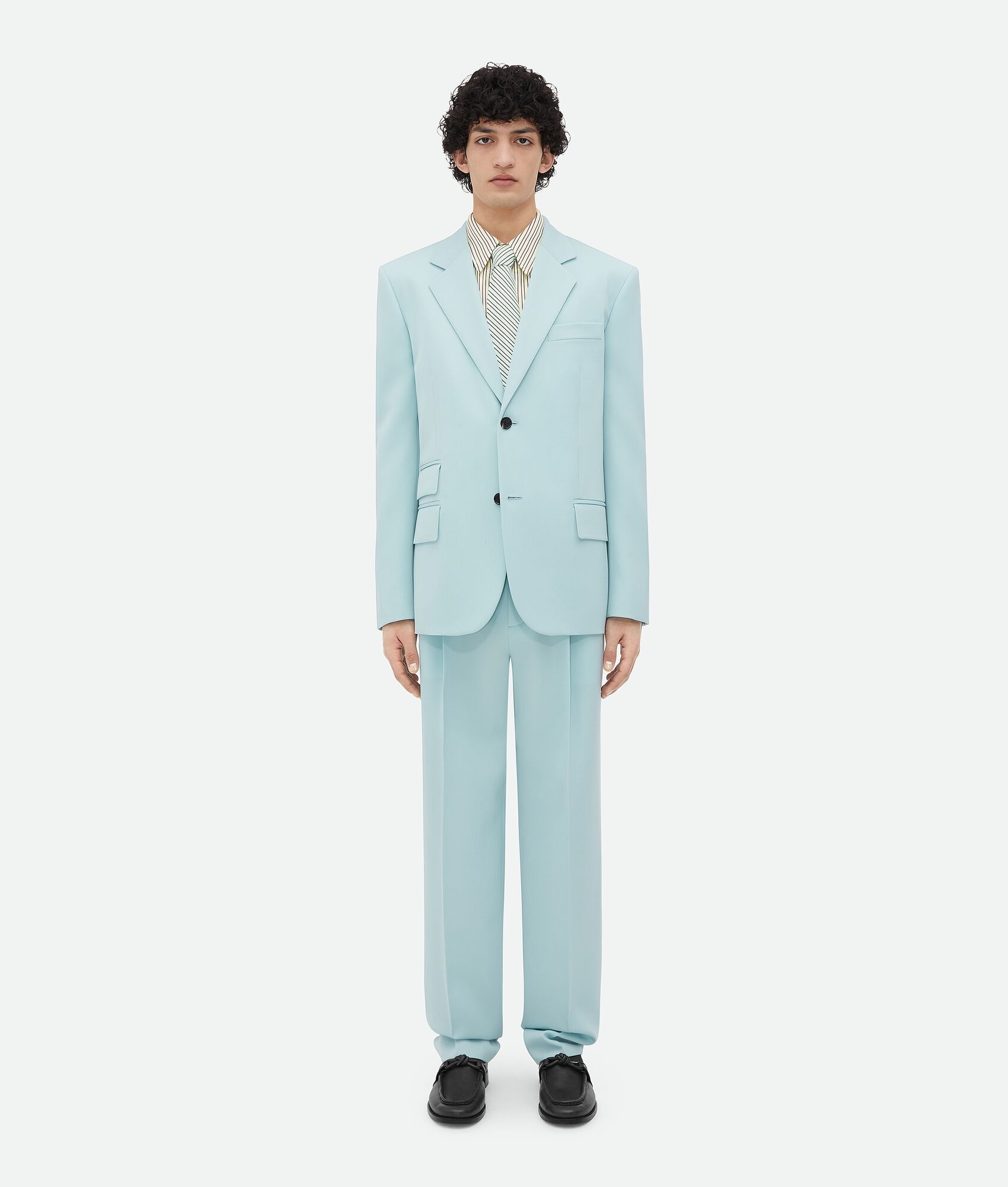 Wool Grain De Poudre Jacket - 1