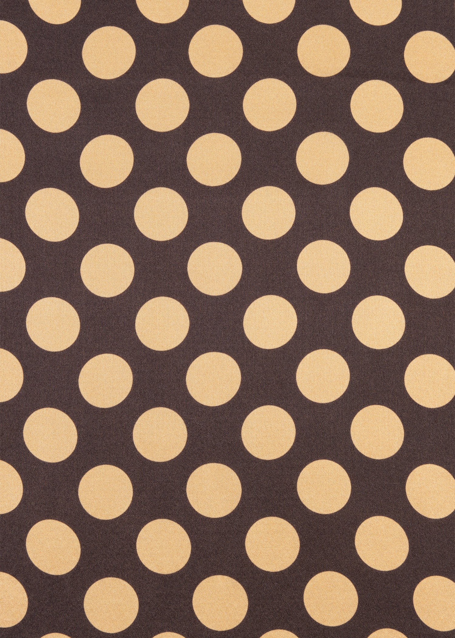 Women's Silk Khaki Polka Dot Scarf - 3