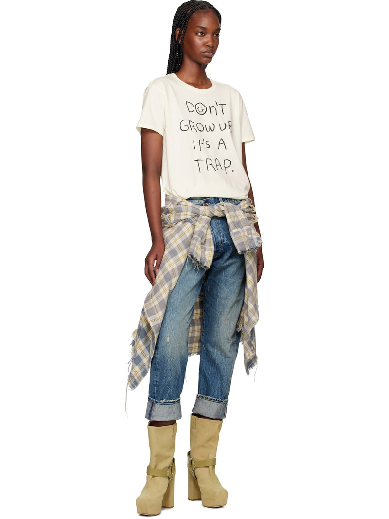 R13 Khaki Sid Heeled Harness Boots outlook